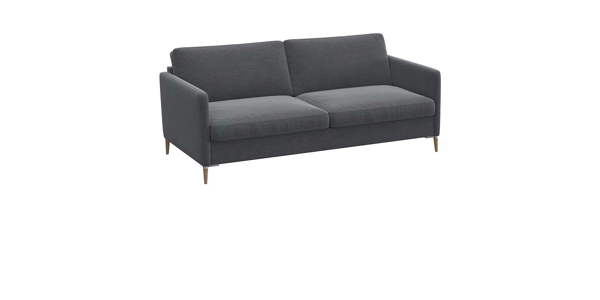 FLEXLUX 2,5-zitsbank Fiore, super comfortabel door koudschuim in de zitting