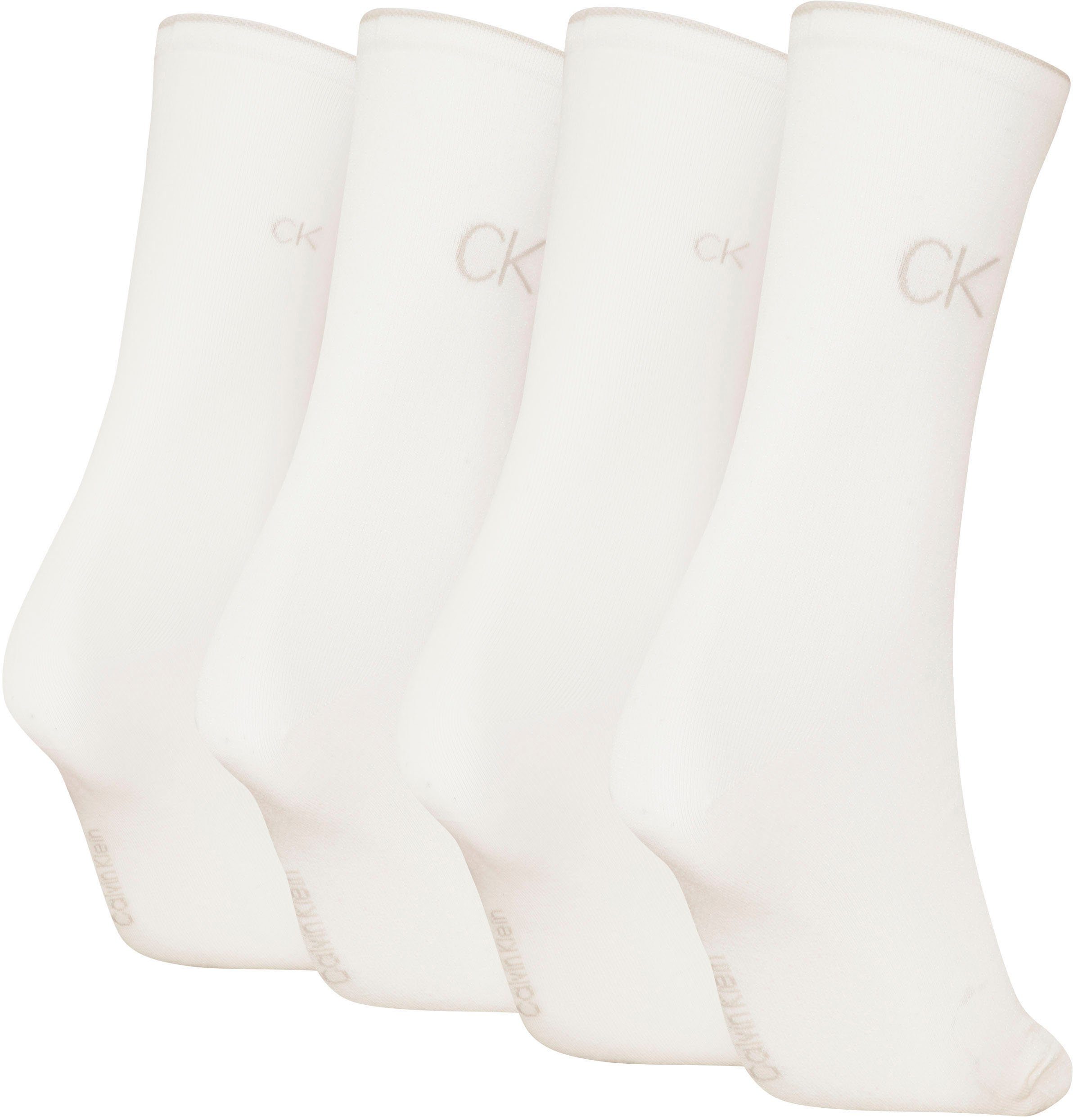 Calvin Klein Sokken CK WOMEN SOCK 4P IRIDESCENT (4 paar Set van 4)