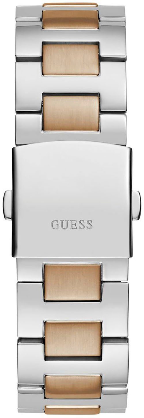 Guess Multifunctioneel horloge EQUITY Horloge, quartzhorloge, herenhorloge, stalen armband