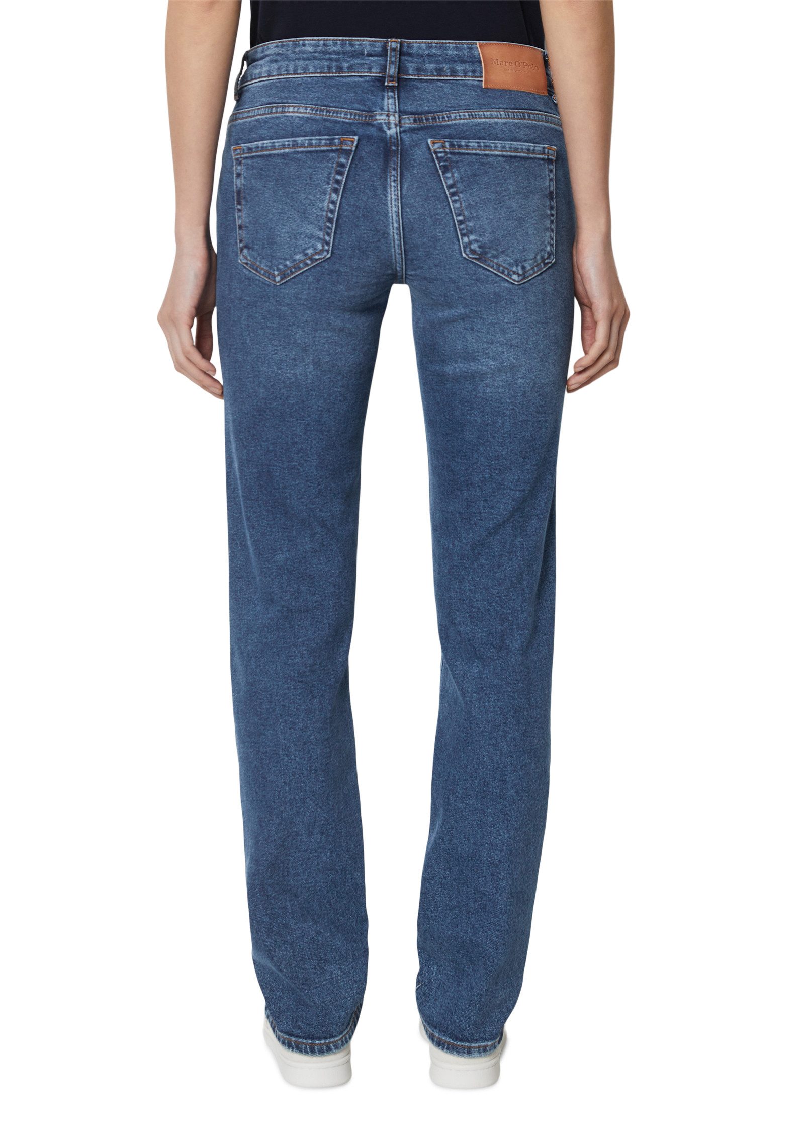 Marc O'Polo 5-pocket jeans Alby Straight met rechte pijpen