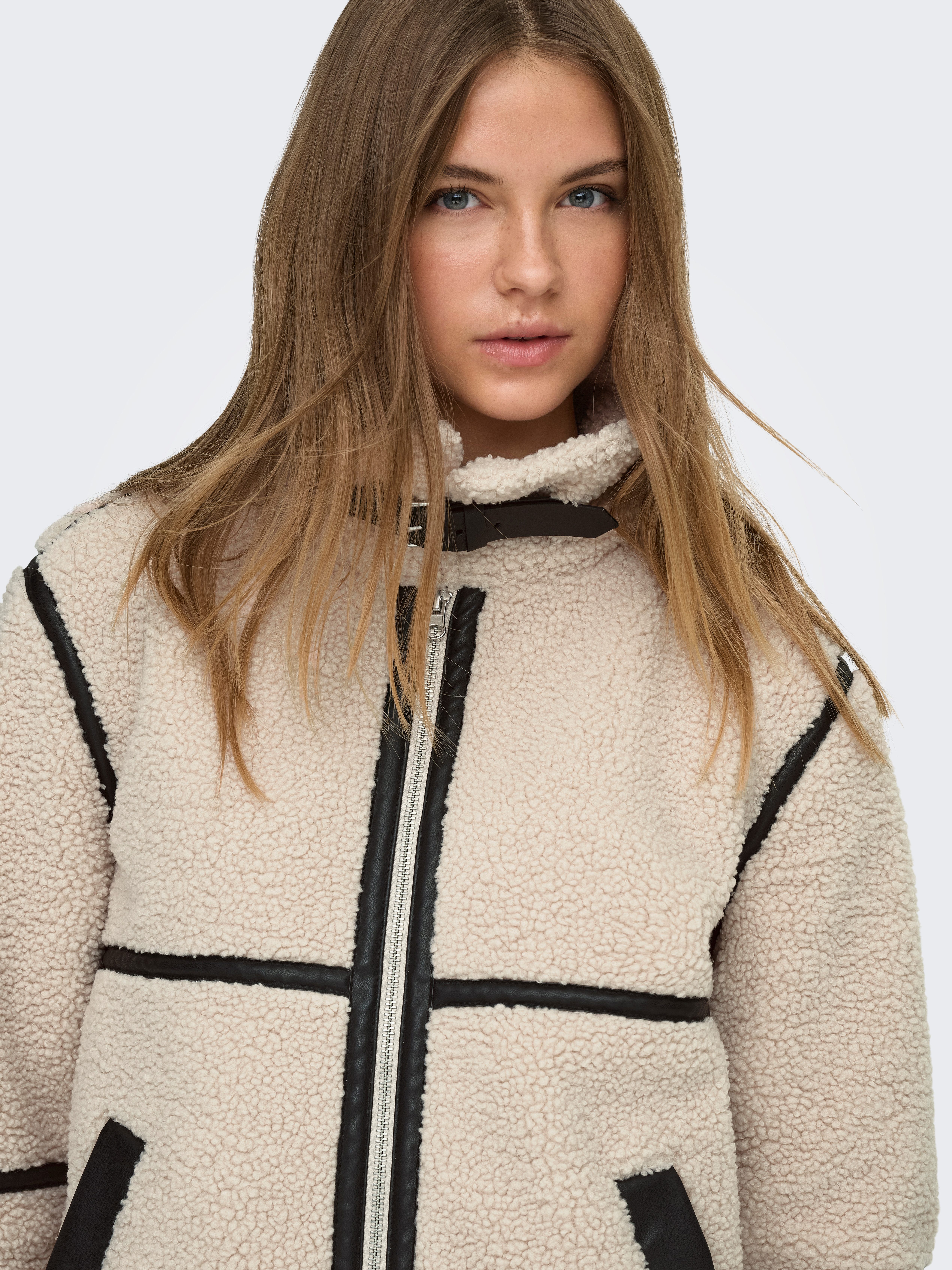 JDY Korte jas JDYFROSTY LIFE TEDDY LONG JKT OTW NOOS