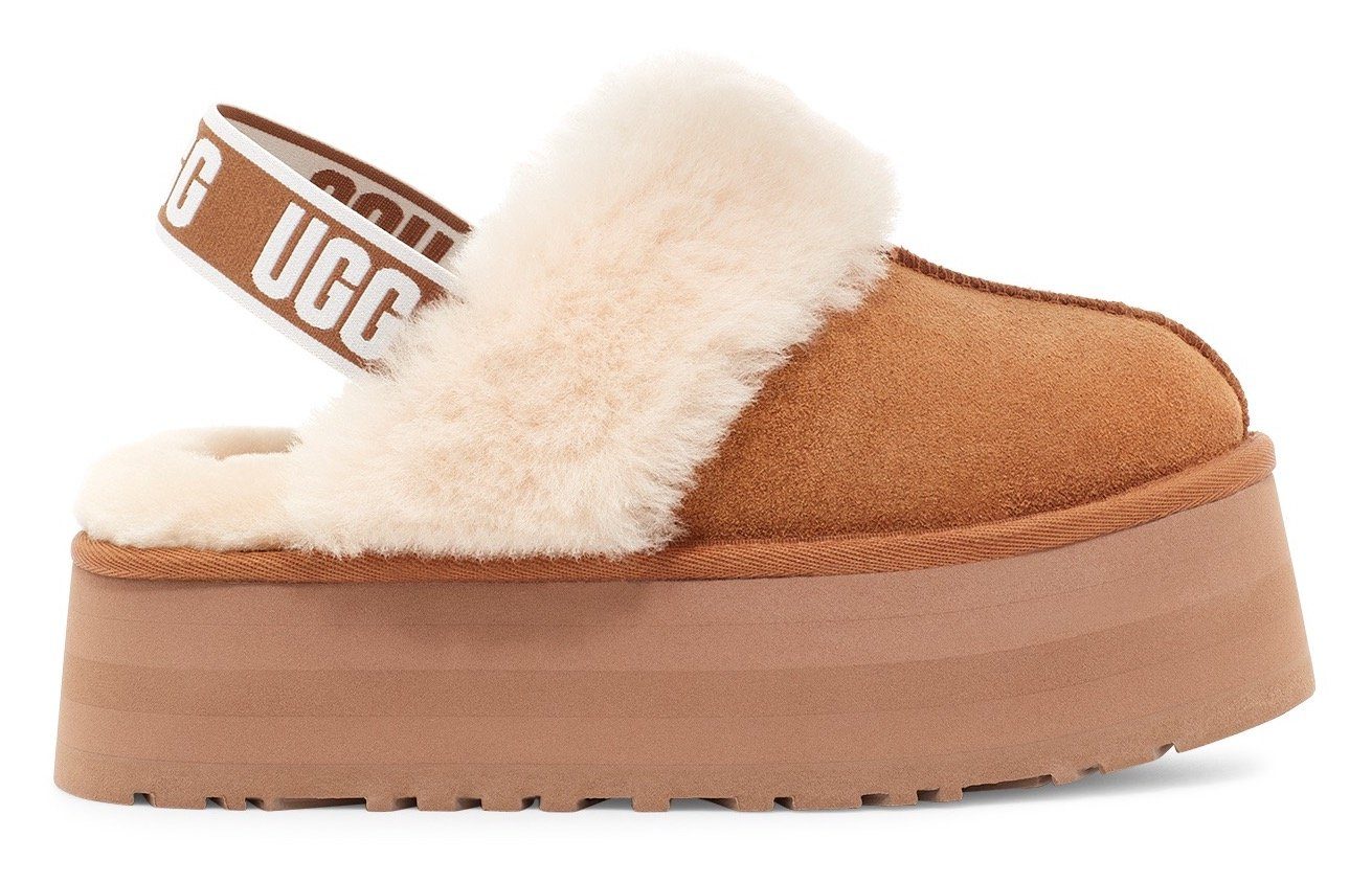 UGG Pantoffels Funkette met modieuze plateauzool