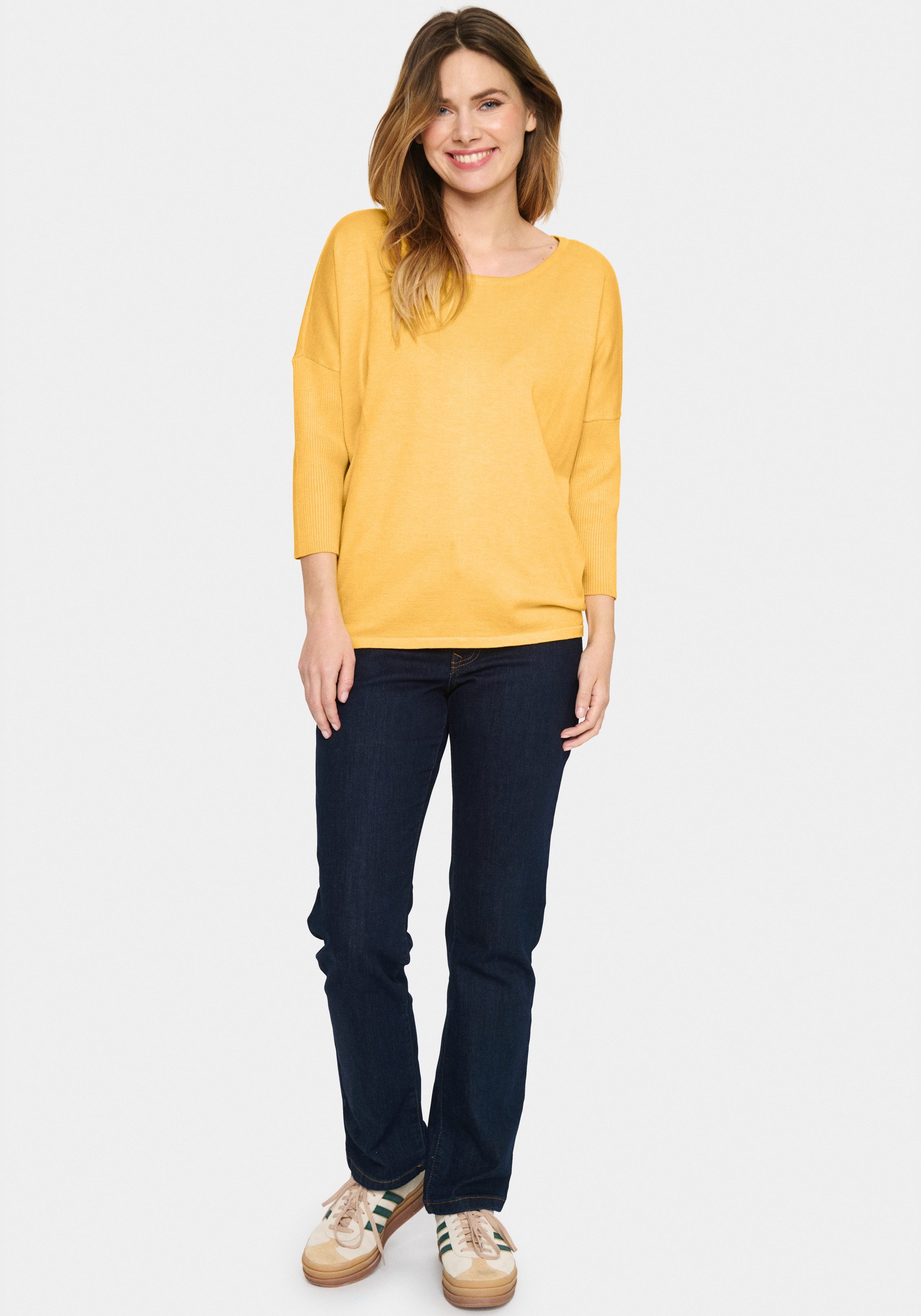 Saint Tropez Trui met ronde hals A2561 MilaSZ R-Neck Pullover