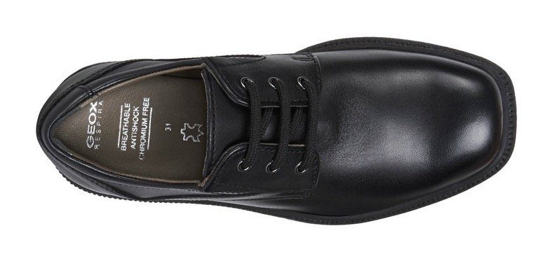 Geox Veterschoenen JR FEDERICO C in smalle vorm, vrijetijdsschoen, lage schoen, veterschoen