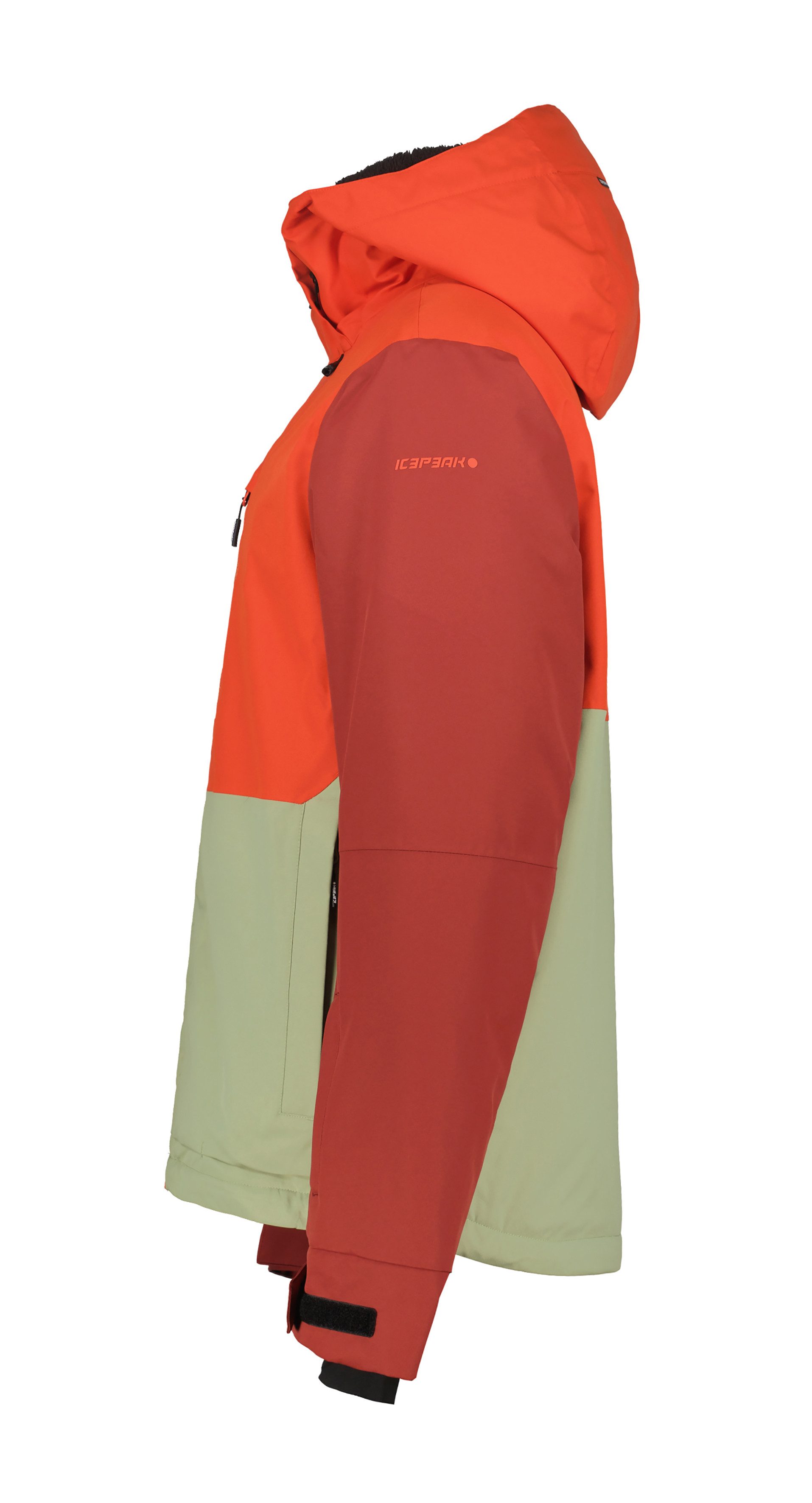 Icepeak Ski-jack H SKIJACKE CHESTER met contrasterende logo-teksten