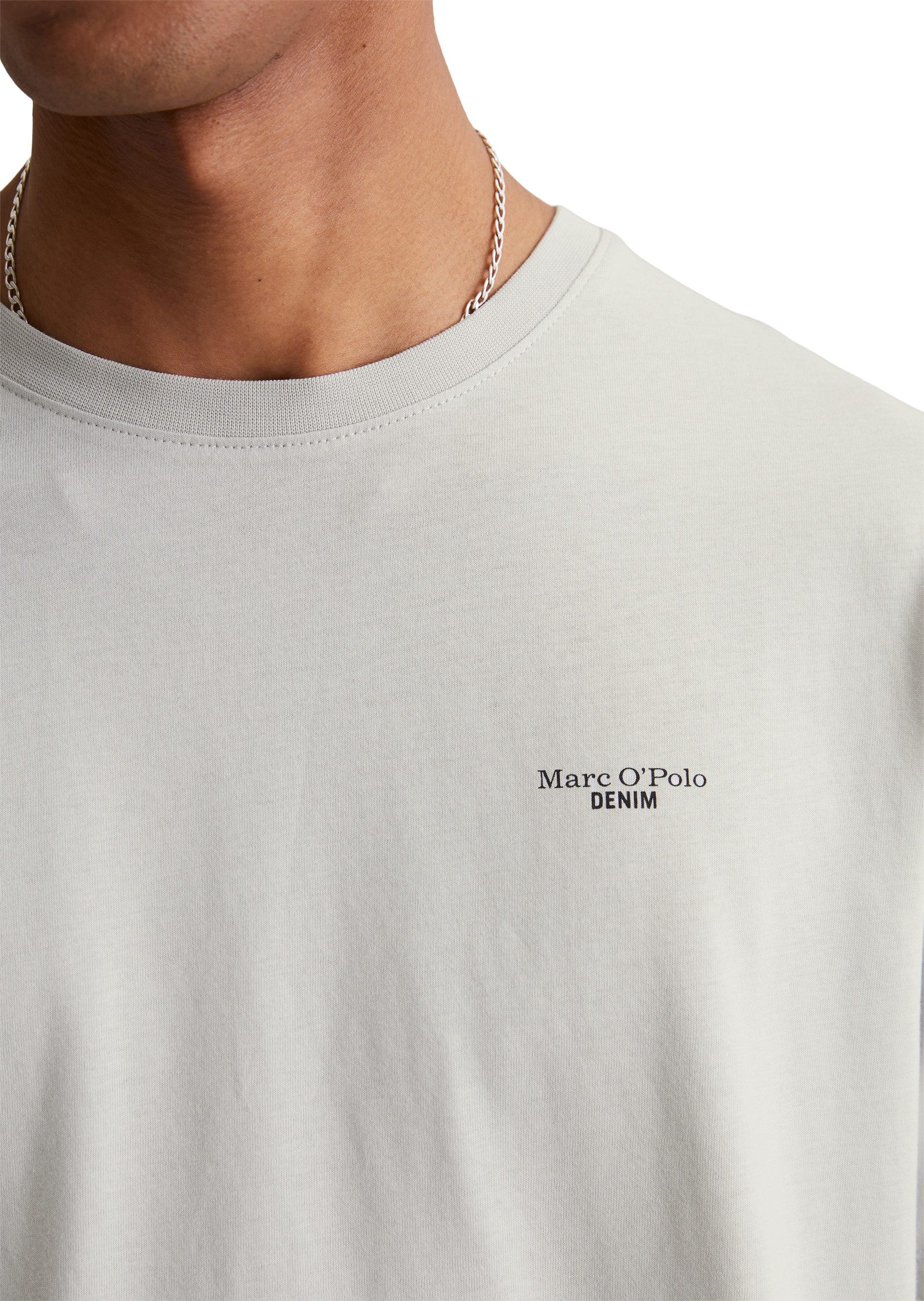 Marc O'Polo DENIM T-shirt Een subtiele logo-print op de borst