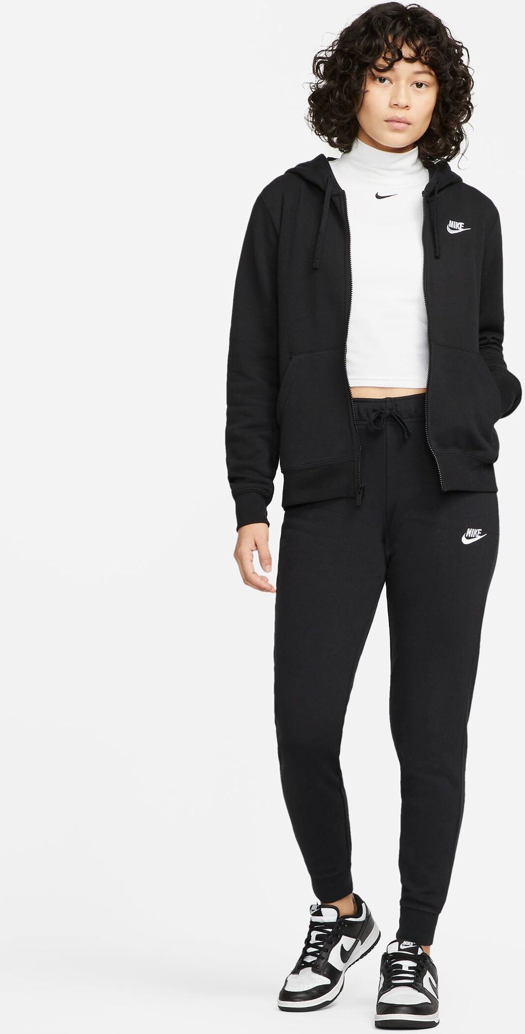 Nike Sportswear Joggingbroek Club Fleece Women's Mid-Rise Slim Joggers