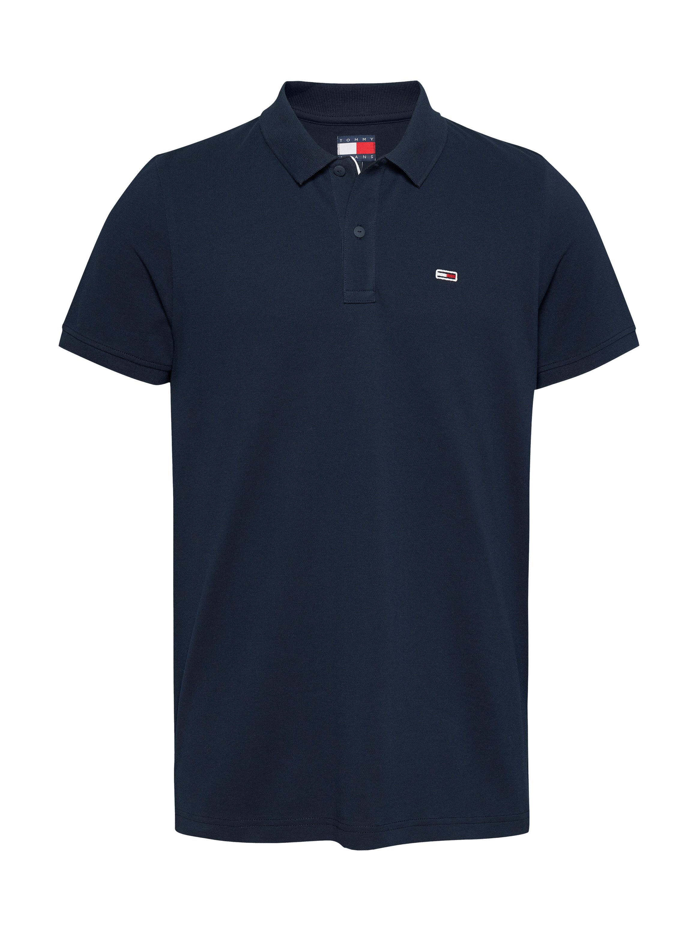 TOMMY JEANS Poloshirt TJM SLIM PLACKET POLO EXT