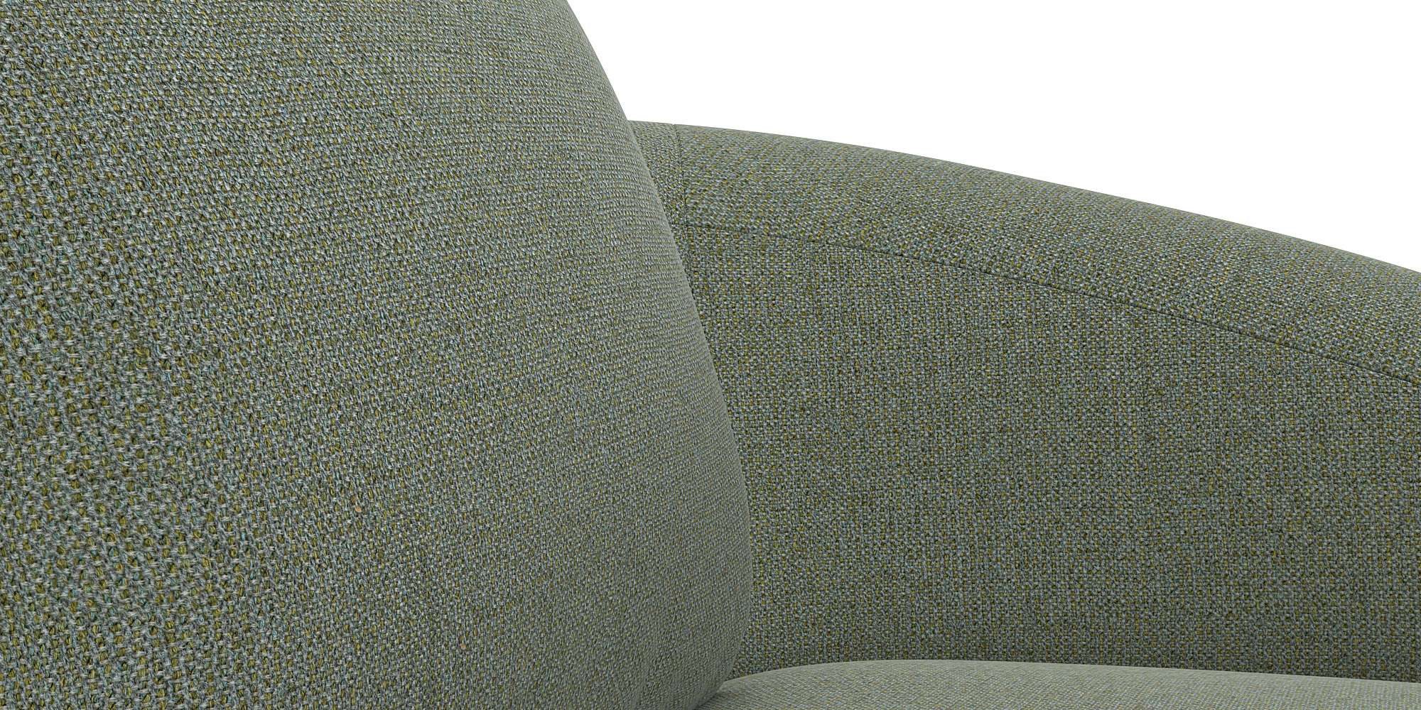 FLEXLUX Zithoek Torino, rond, L-vorm, bankhoek met recamière, longchair-sofa