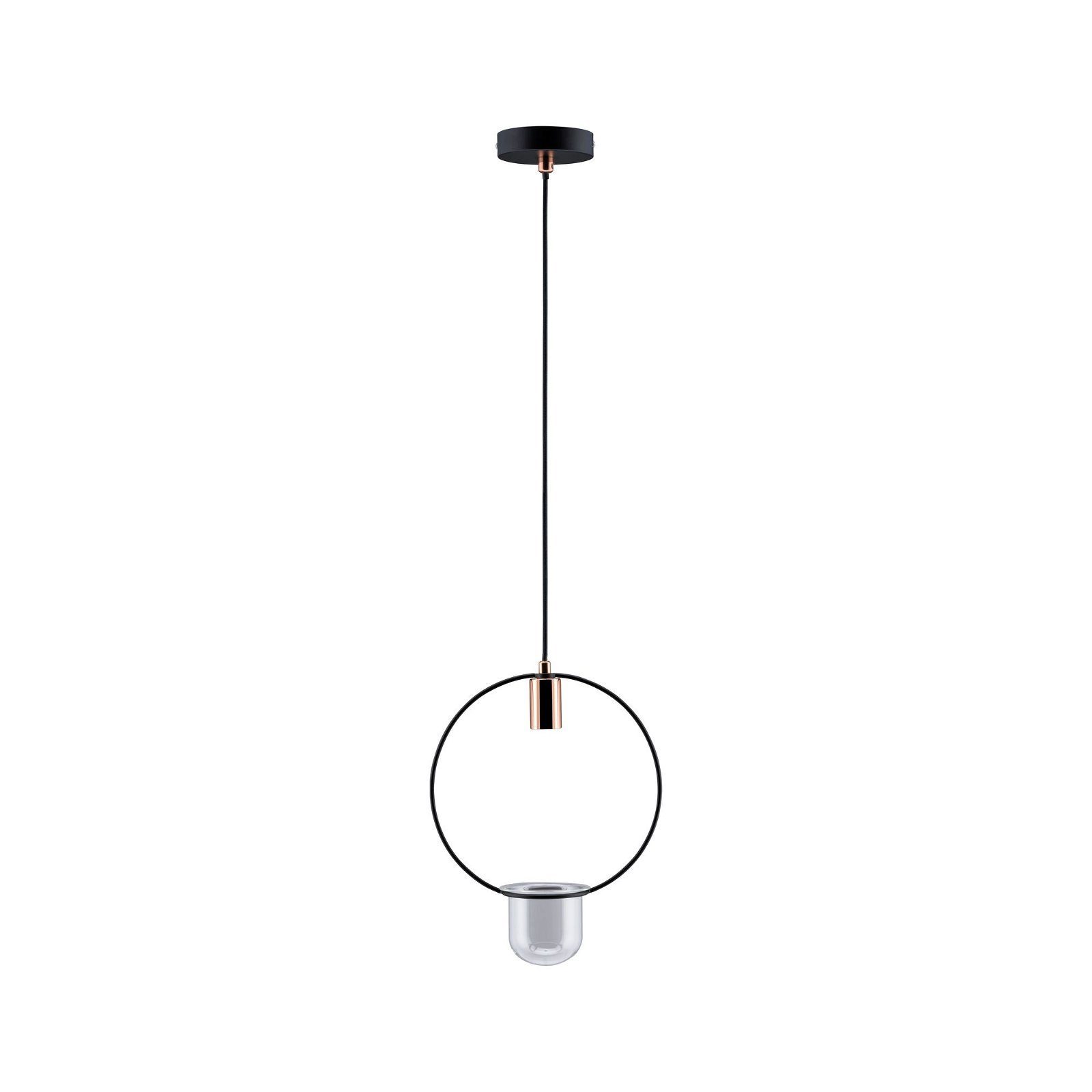 Paulmann Hanglamp Neordic Tasja max. 1x20W Zwart/Koper 230V Metaal (1 stuk)