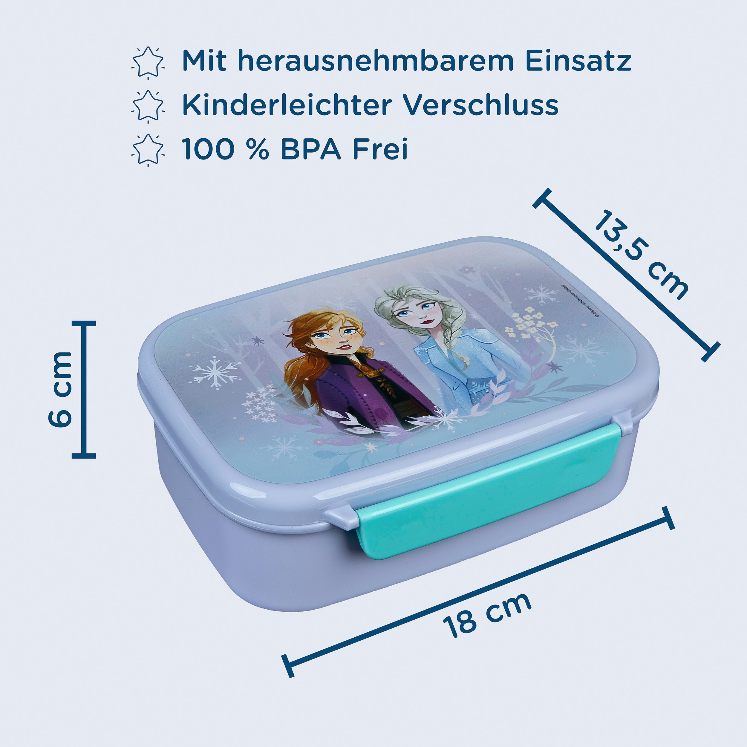 Scooli Lunchbox Broodtrommel & drinkfles, Frozen (set, 2-delig)