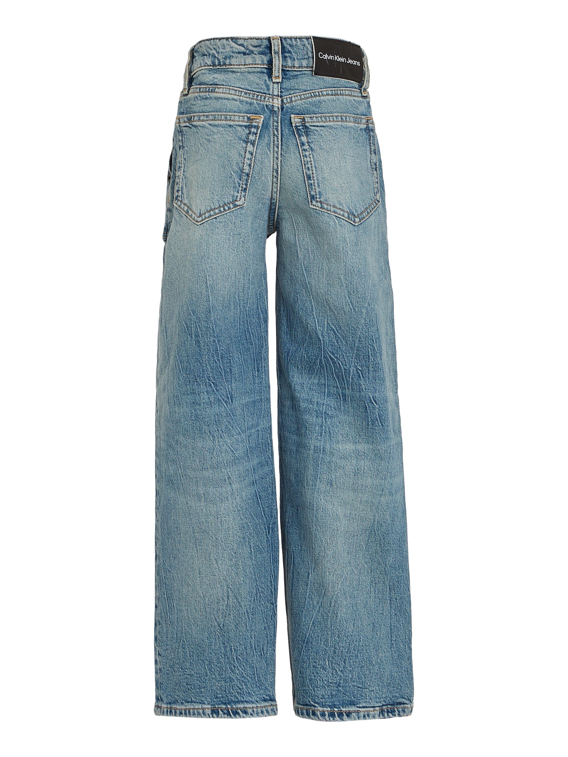 Calvin Klein Regular fit jeans SKATER VISUAL BLUE CF voor kinderen tot 16 jaar