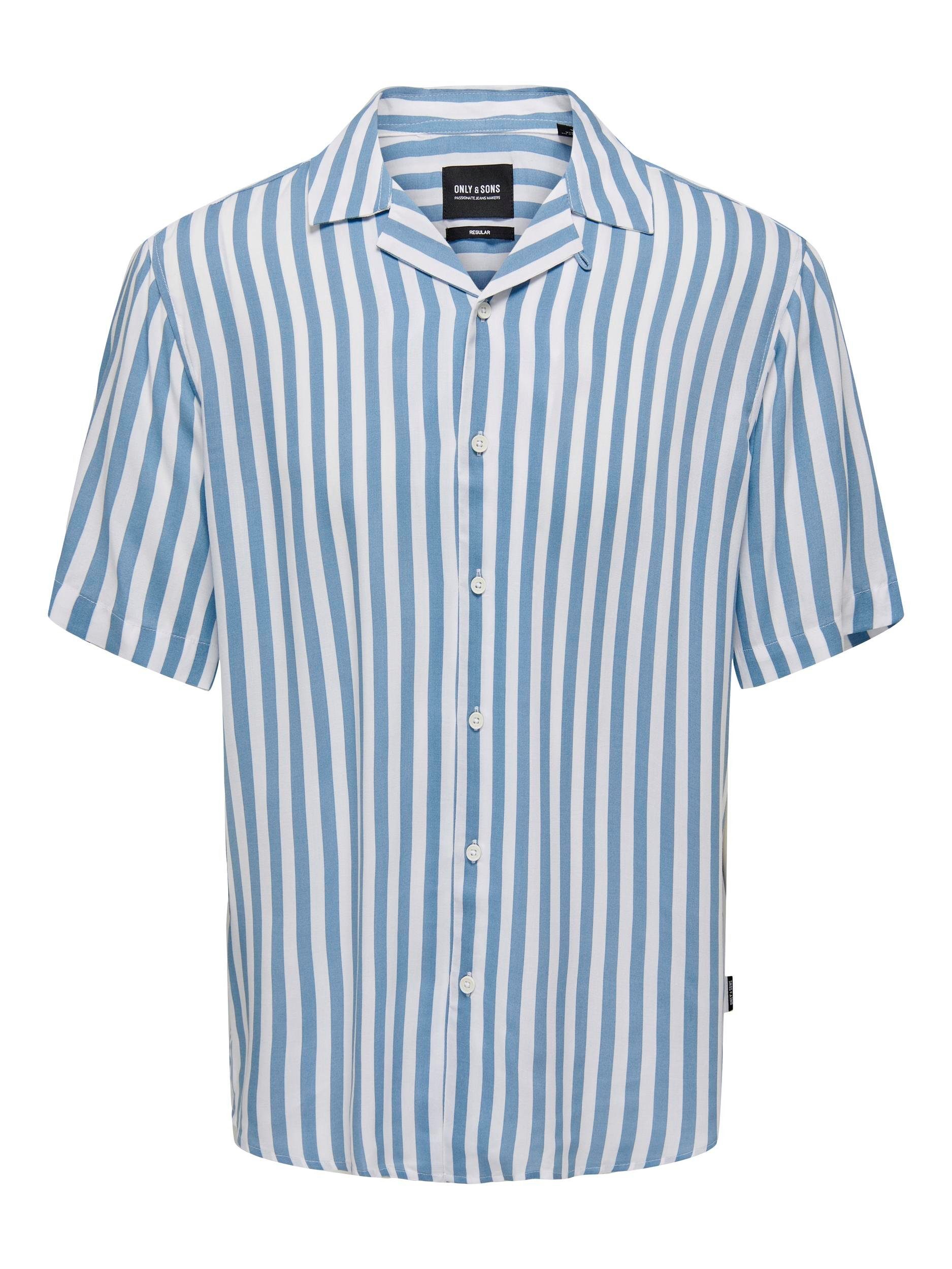 ONLY & SONS Overhemd met korte mouwen ONSWAYNE LIFE SS VISCOSE