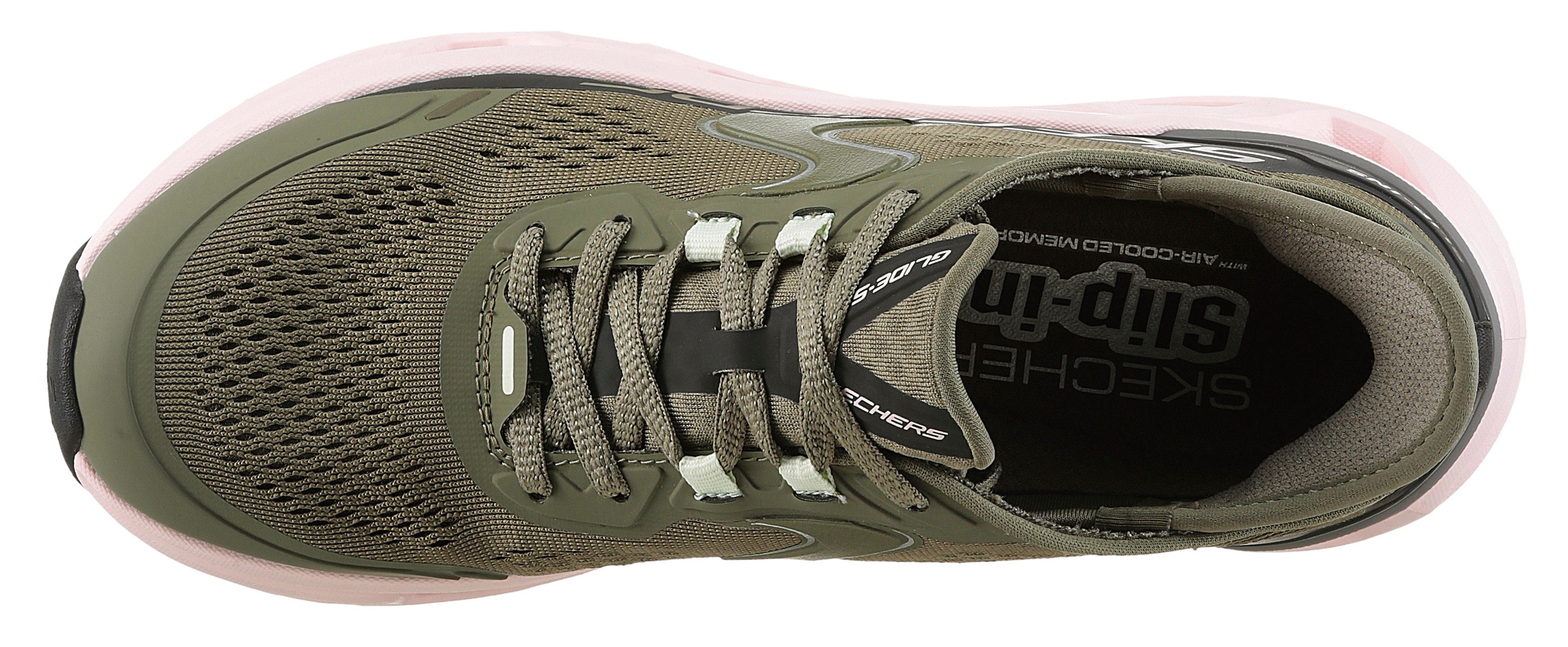 Skechers Slip-on sneakers GLIDE-STEP ALTUS Trainingsschoen, loopschoen met opvallende loopzool