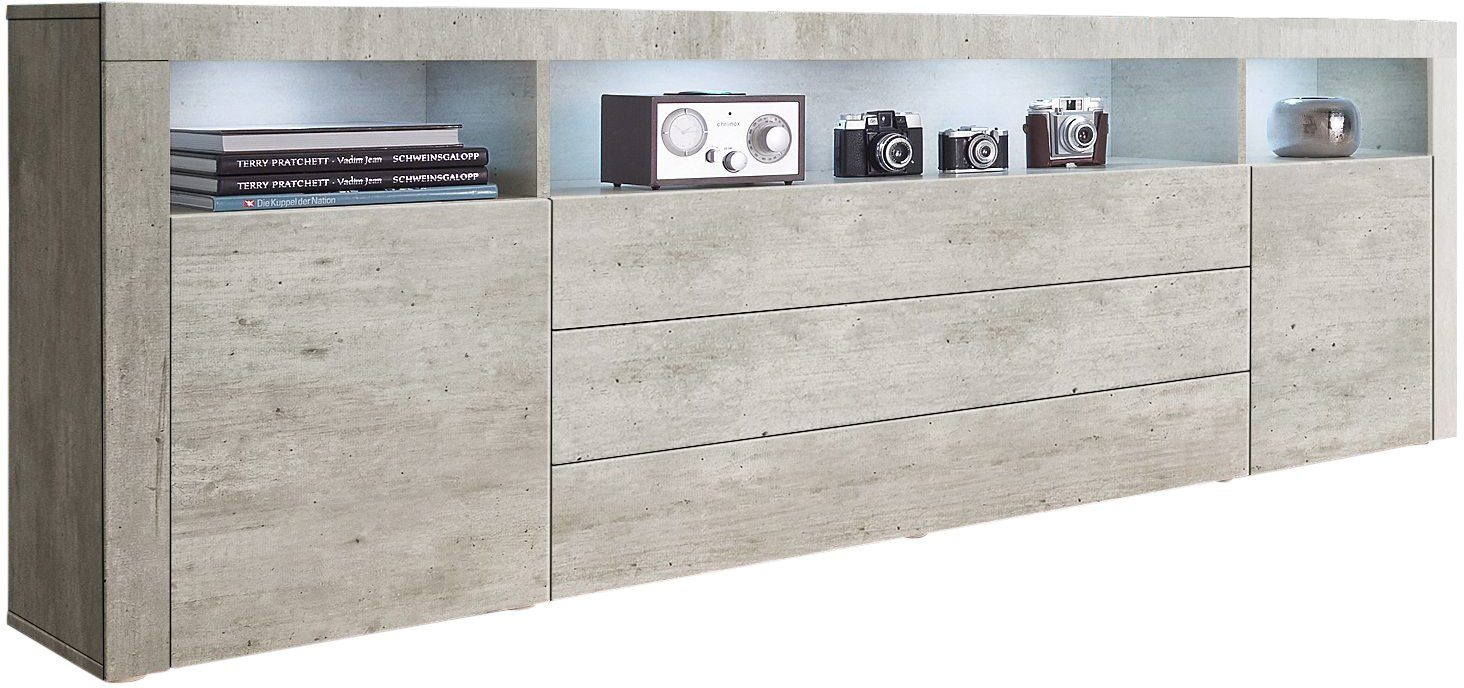 borchardt Möbel Dressoir Santa Fe Breedte 200 cm