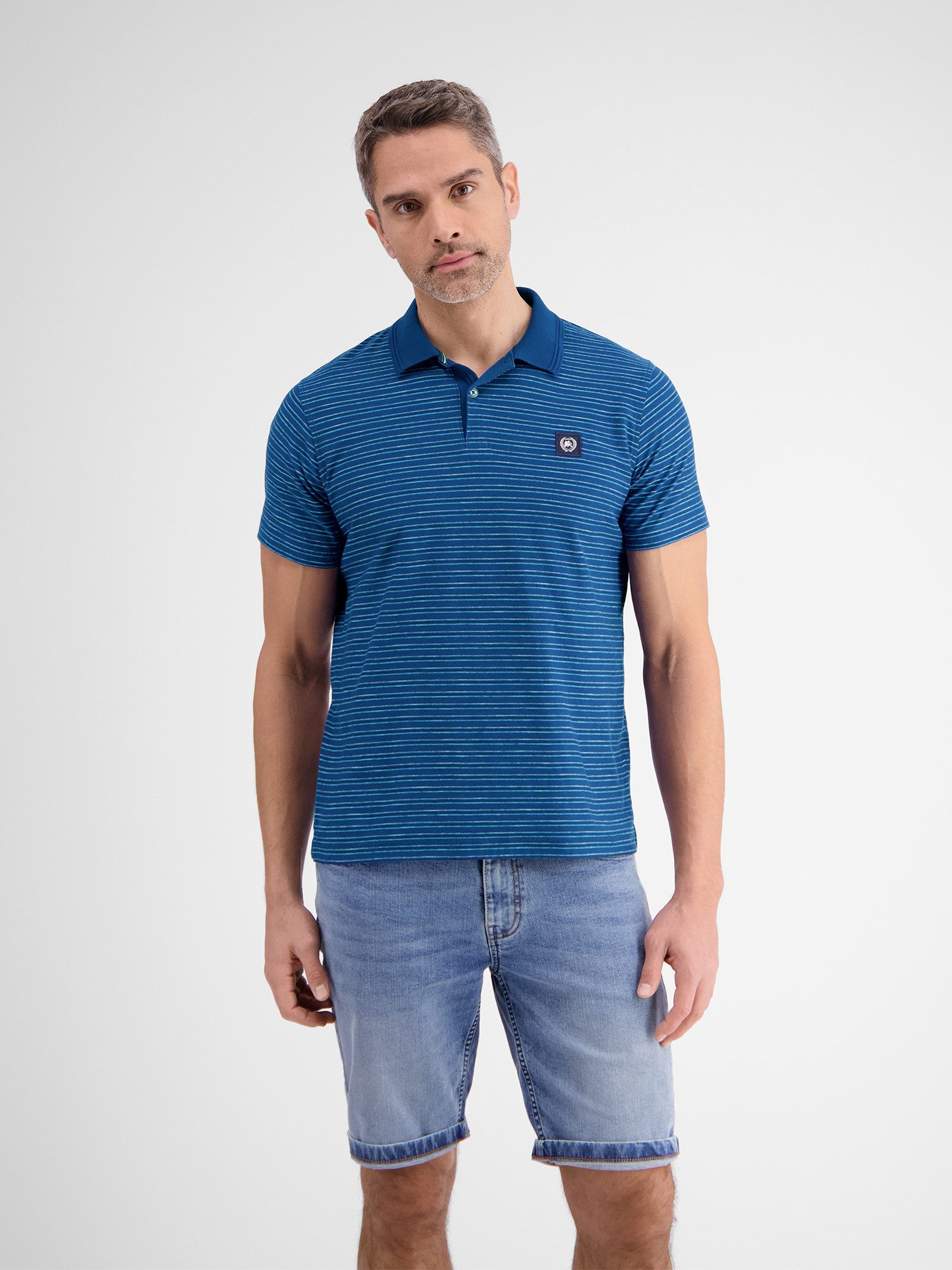 Lerros Poloshirt LERROS heren poloshirt, gestreept