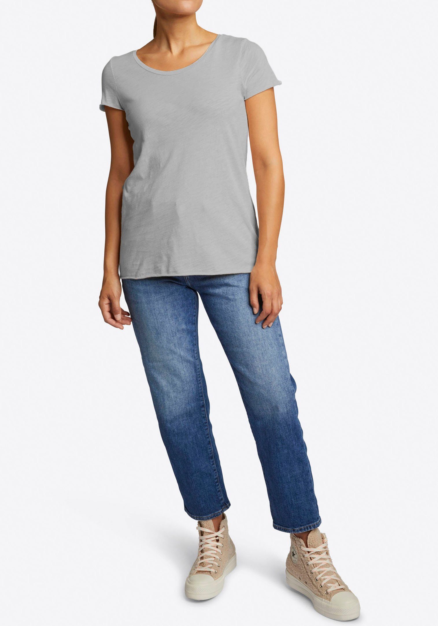 Rich & Royal T-shirt in een vrouwelijke basic pasvorm