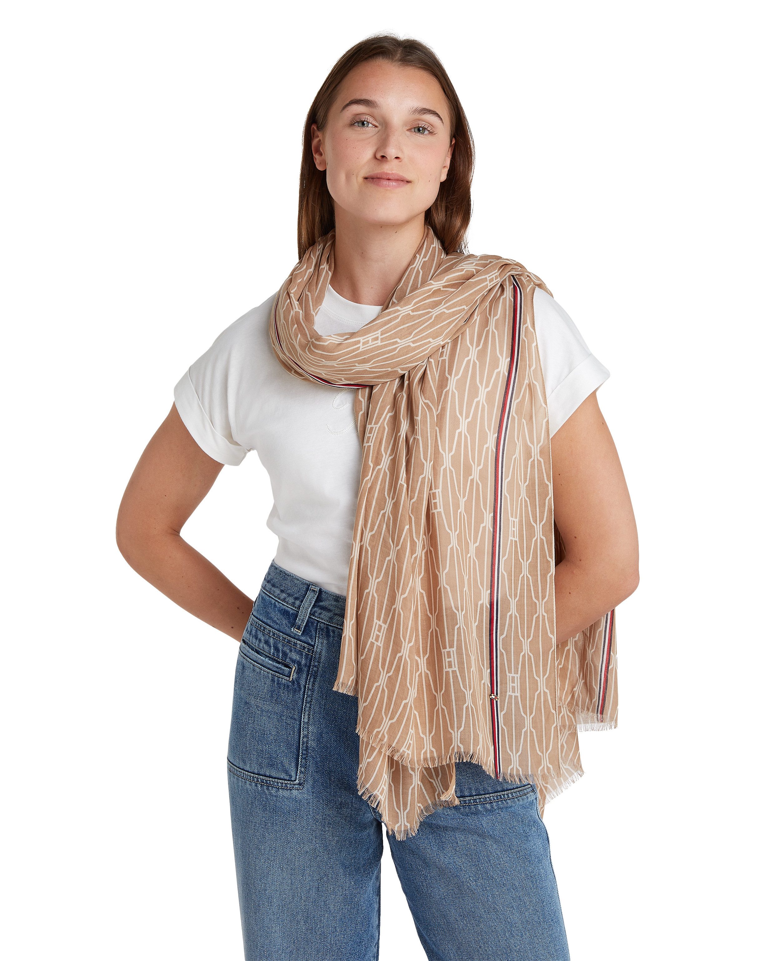 Tommy Hilfiger Modieuze sjaal ESSENTIAL FLAG SCARF