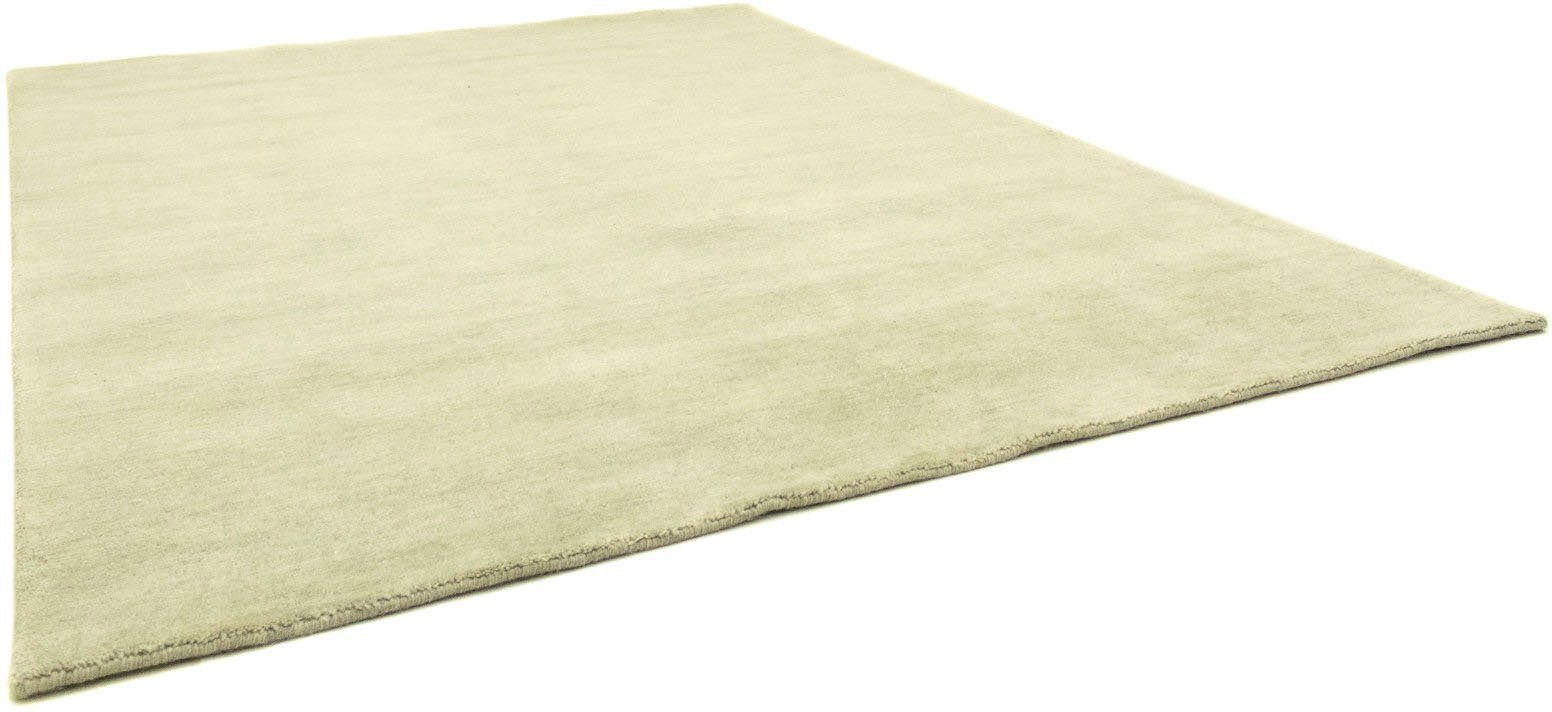 morgenland Wollen kleed Uni - Gabbeh tapijt - Softy Gabbeh look, uni kleuren, 100% wol, zeer zachte pool, woonkamer