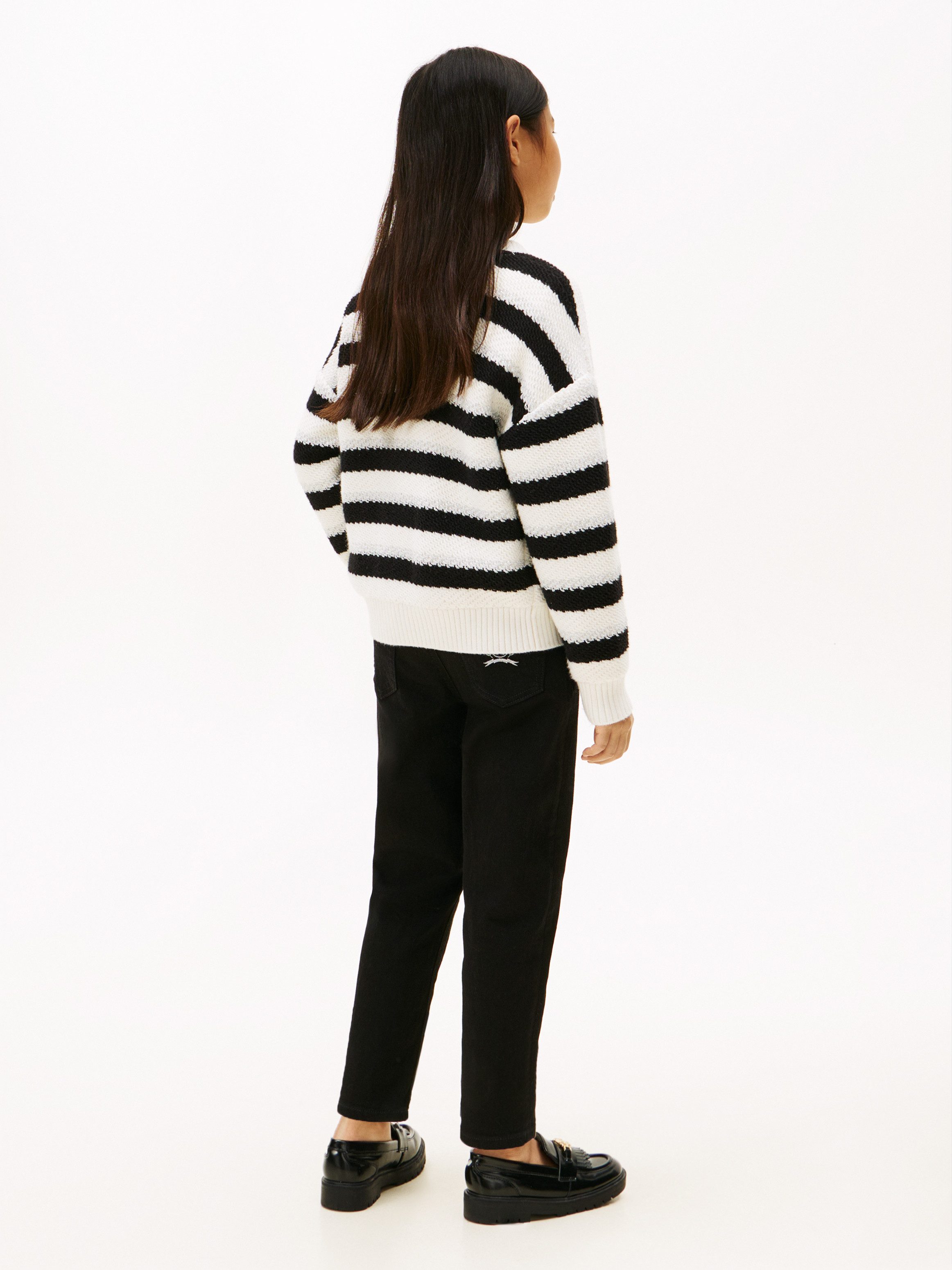 Tommy Hilfiger Gebreide trui LUREX STRIPE SWEATER