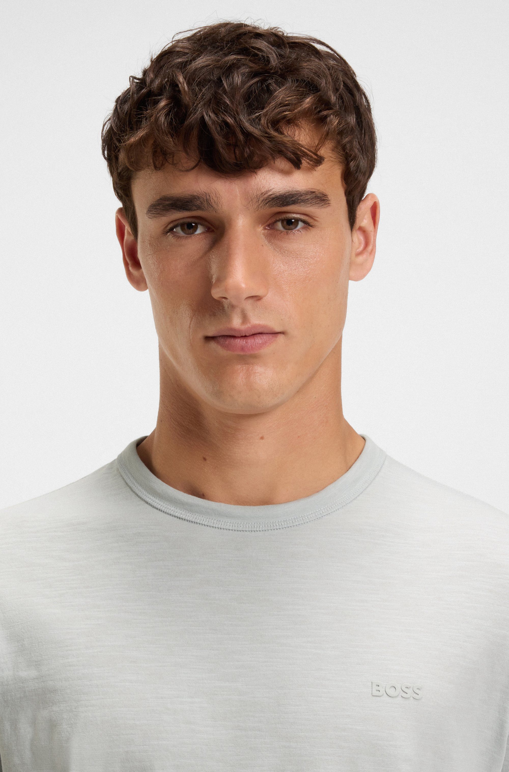Boss Orange T-shirt Tegood met een ronde hals