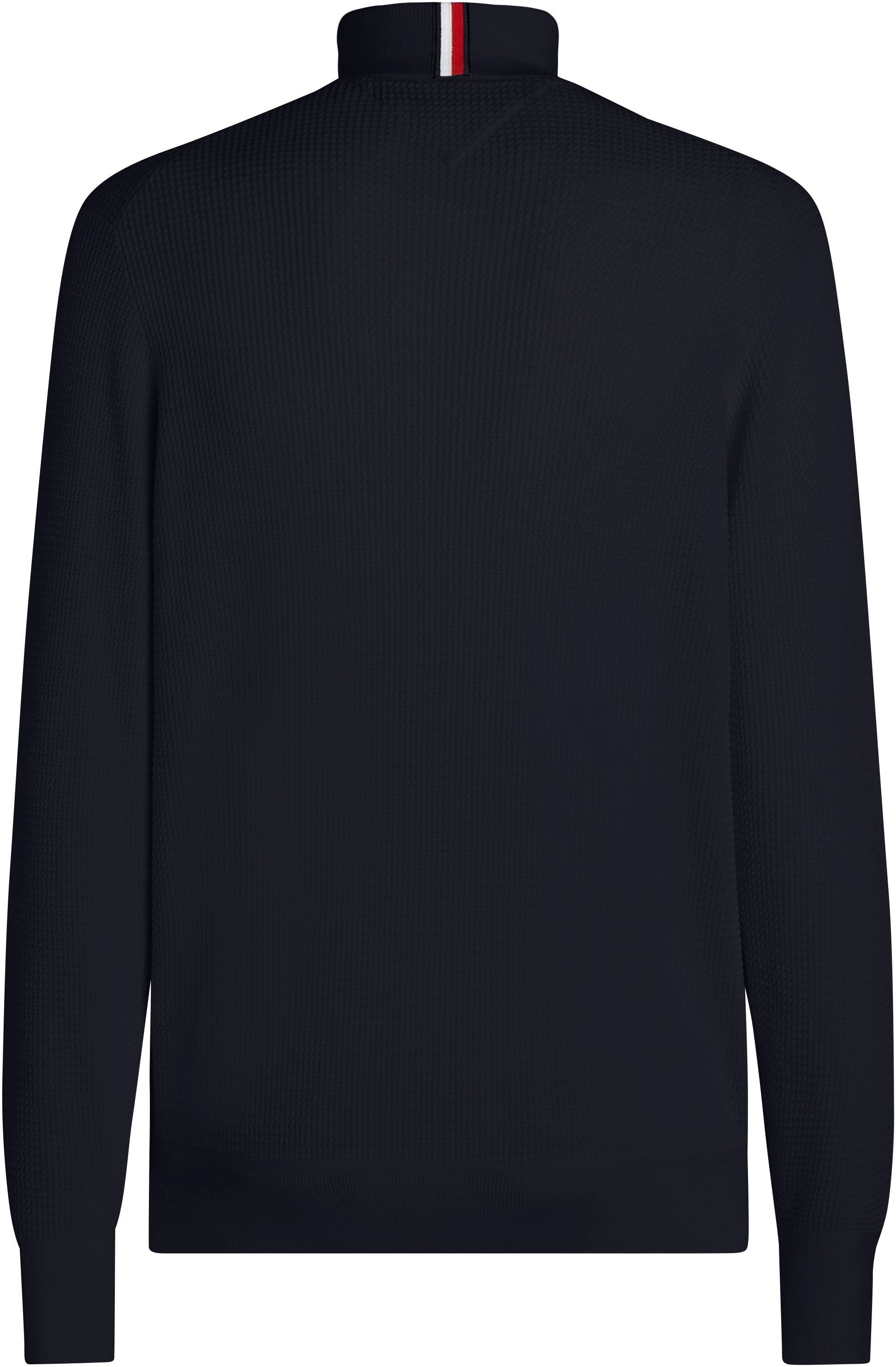 Tommy Hilfiger Cardigan REFINED STRUCTURE ZIP THRU