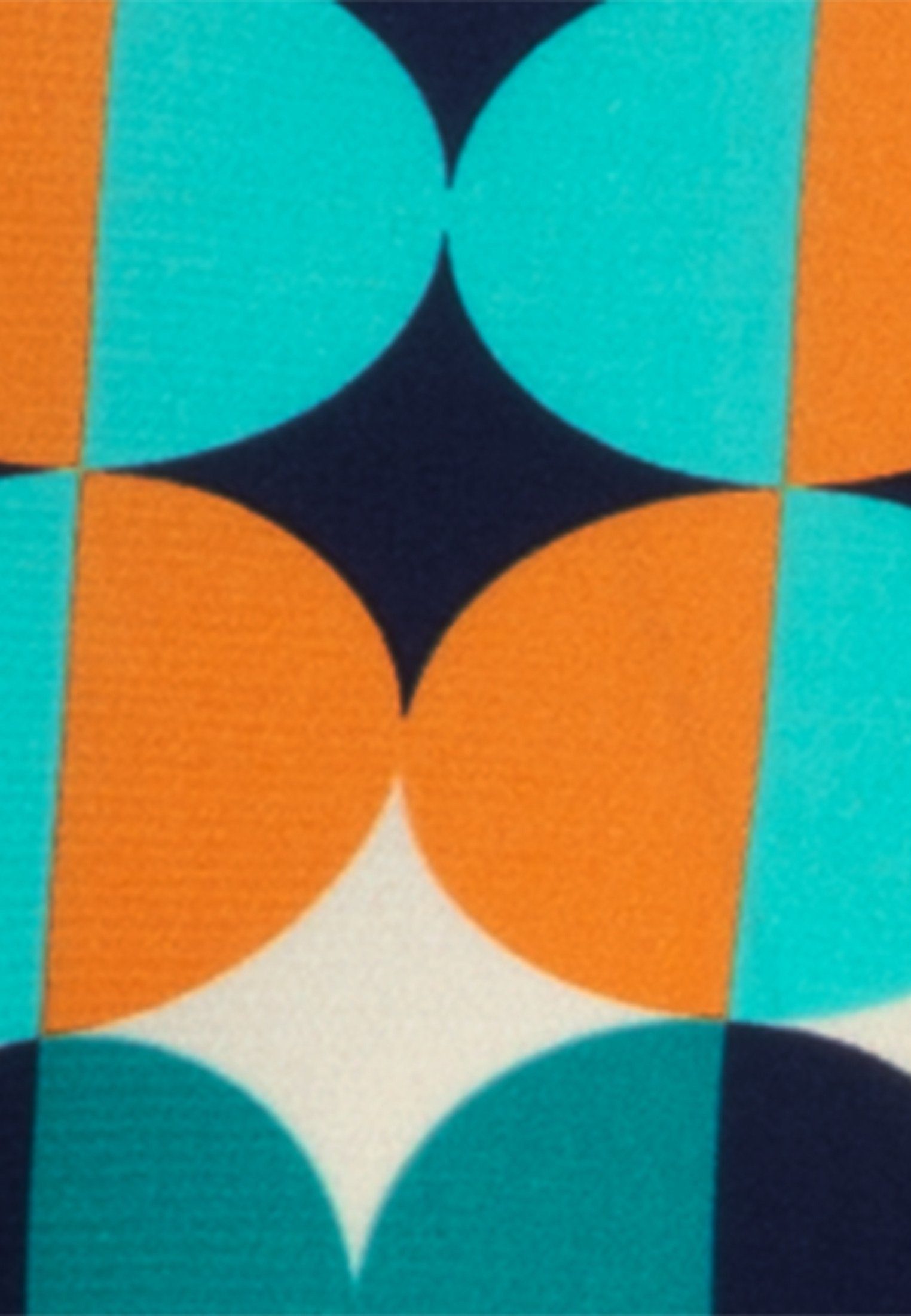 seidensticker Overhemdblouse Zwarte roos Lange mouwen kraag geometrische motieven