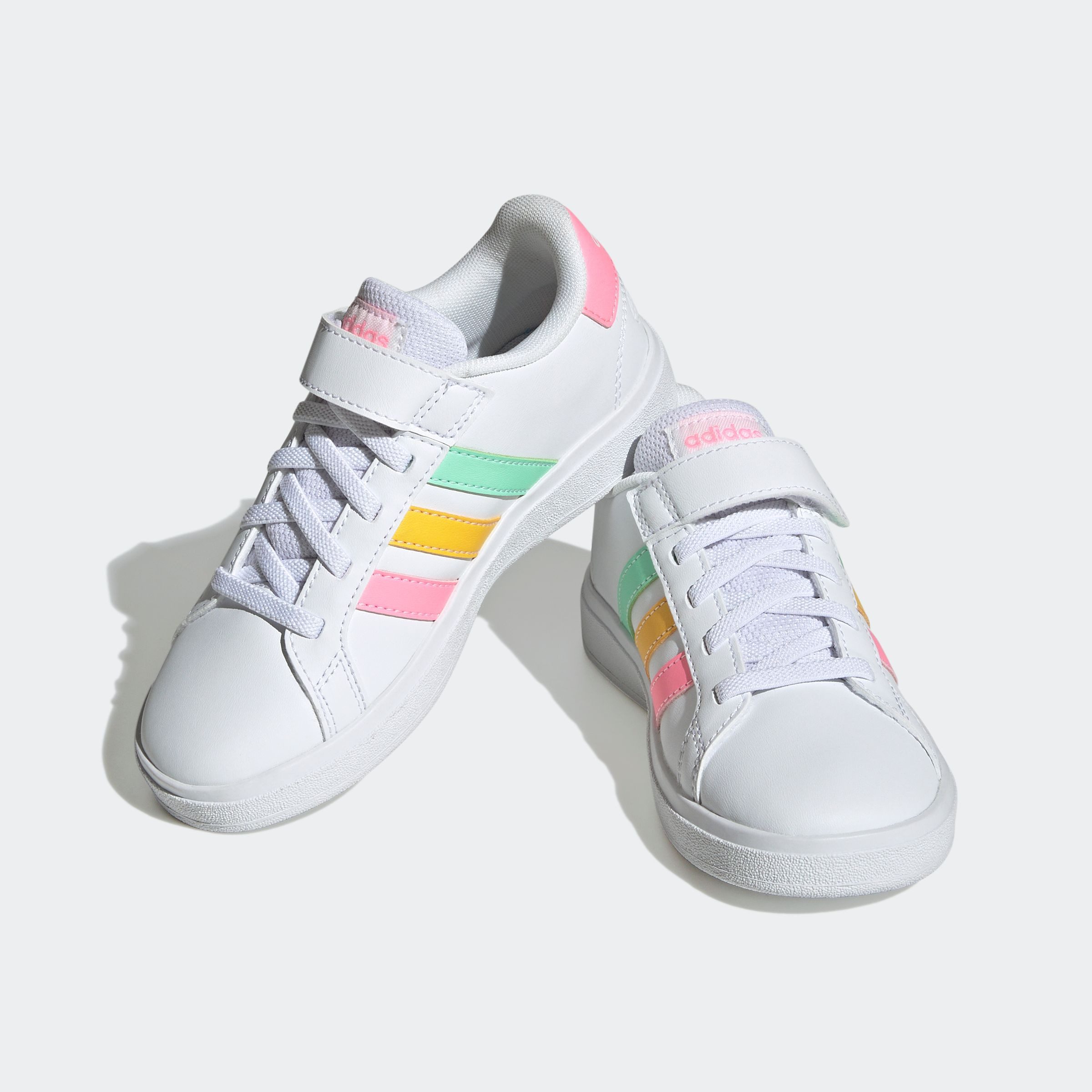 adidas Sportswear Klittenbandschoenen GRAND COURT 2.0 KIDS Design geïnspireerd op de adidas Superstar
