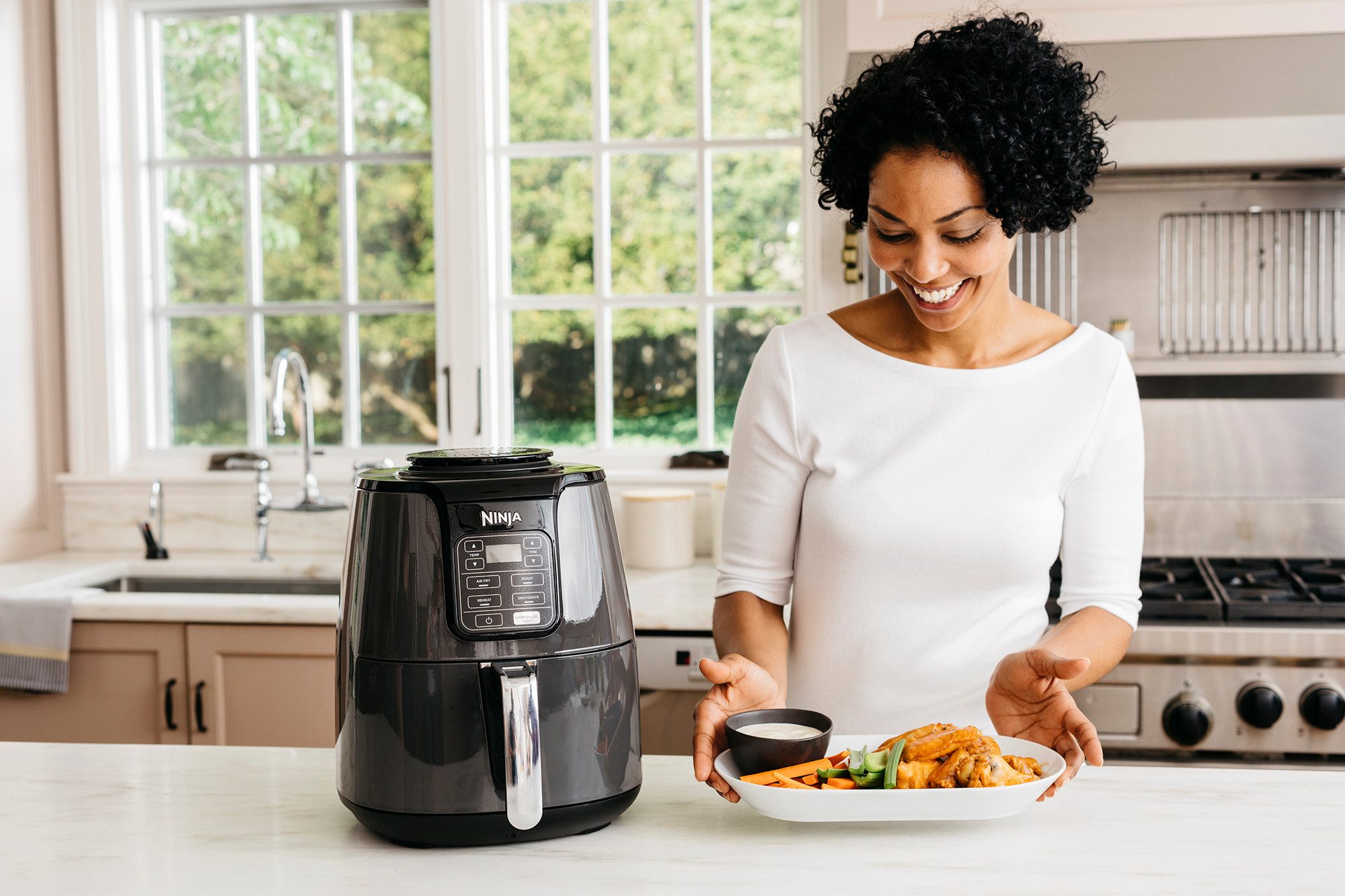 NINJA Airfryer AF100EU 0,9 kg capaciteit incl. bakblik