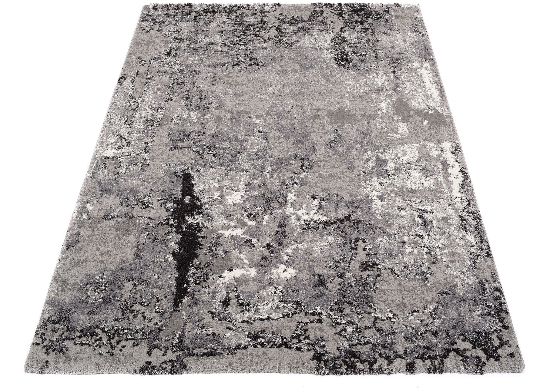 OCI DIE TEPPICHMARKE Vloerkleed Juwel Liray Korte pool, woonkamer, marmer look, reliëfeffect