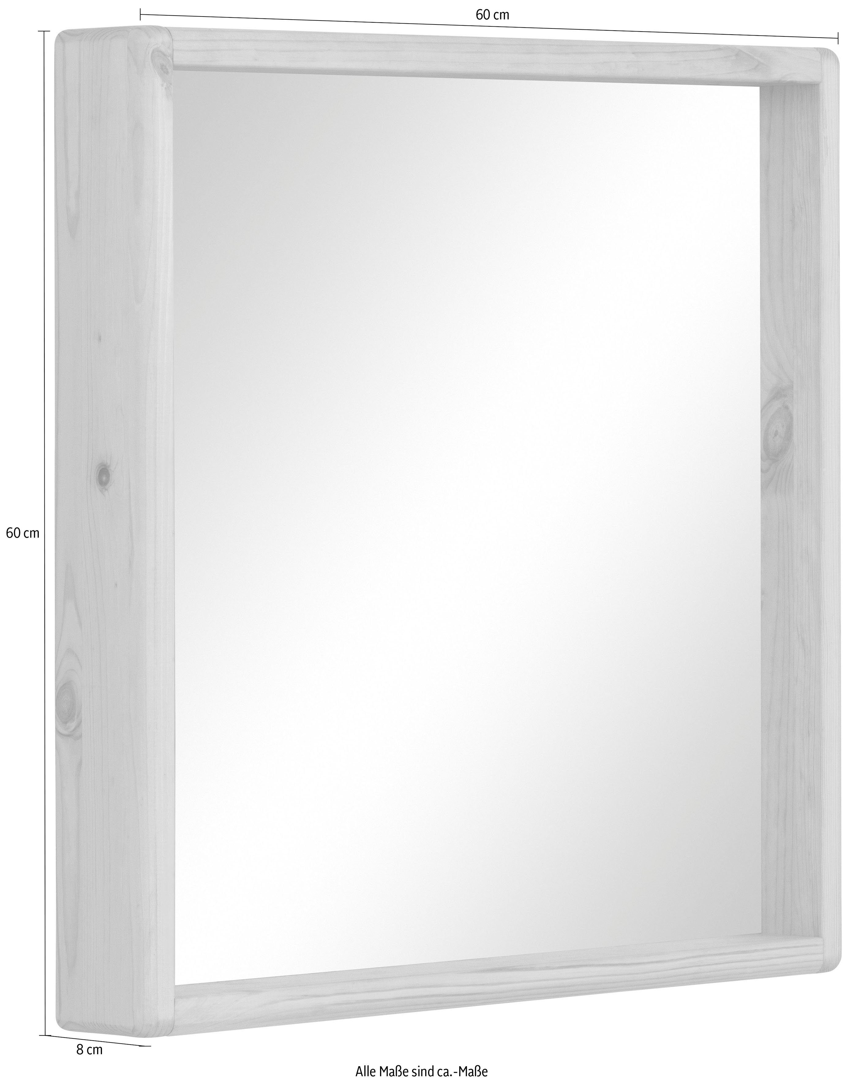 OTTO products Badspiegel Jorrick Frame van FSC®-gecertificeerd massief dennenhout, breedte 60 cm
