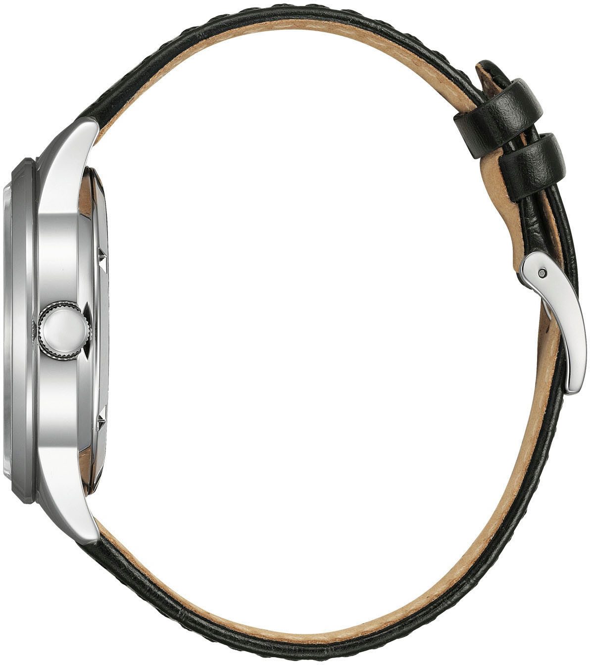 Citizen Automatisch horloge Polshorloge, herenhorloge, mechanisch horloge, roestvrijstalen band, analoog, dag