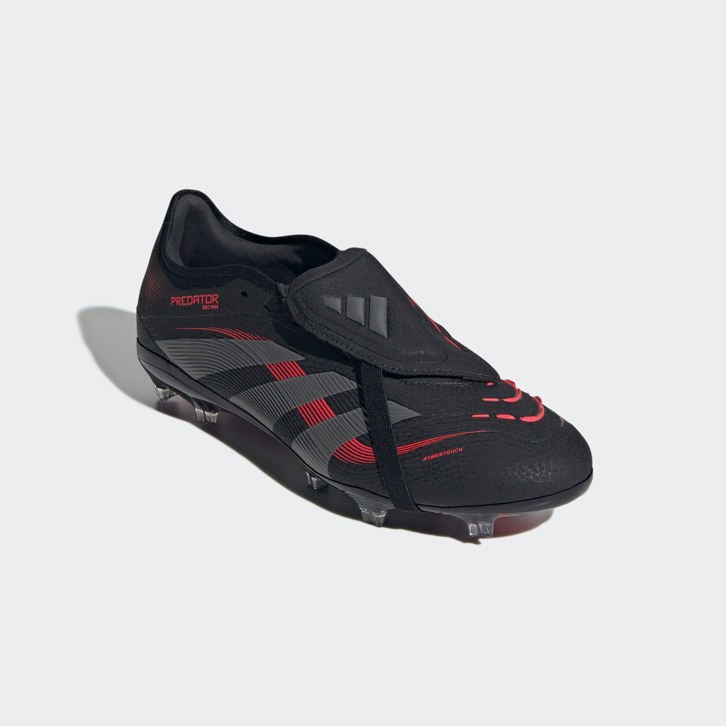 adidas Performance Voetbalschoenen PREDATOR PRO FOLD-OVER TONGUE FG kunstgrasschoenen maat 40 zwart