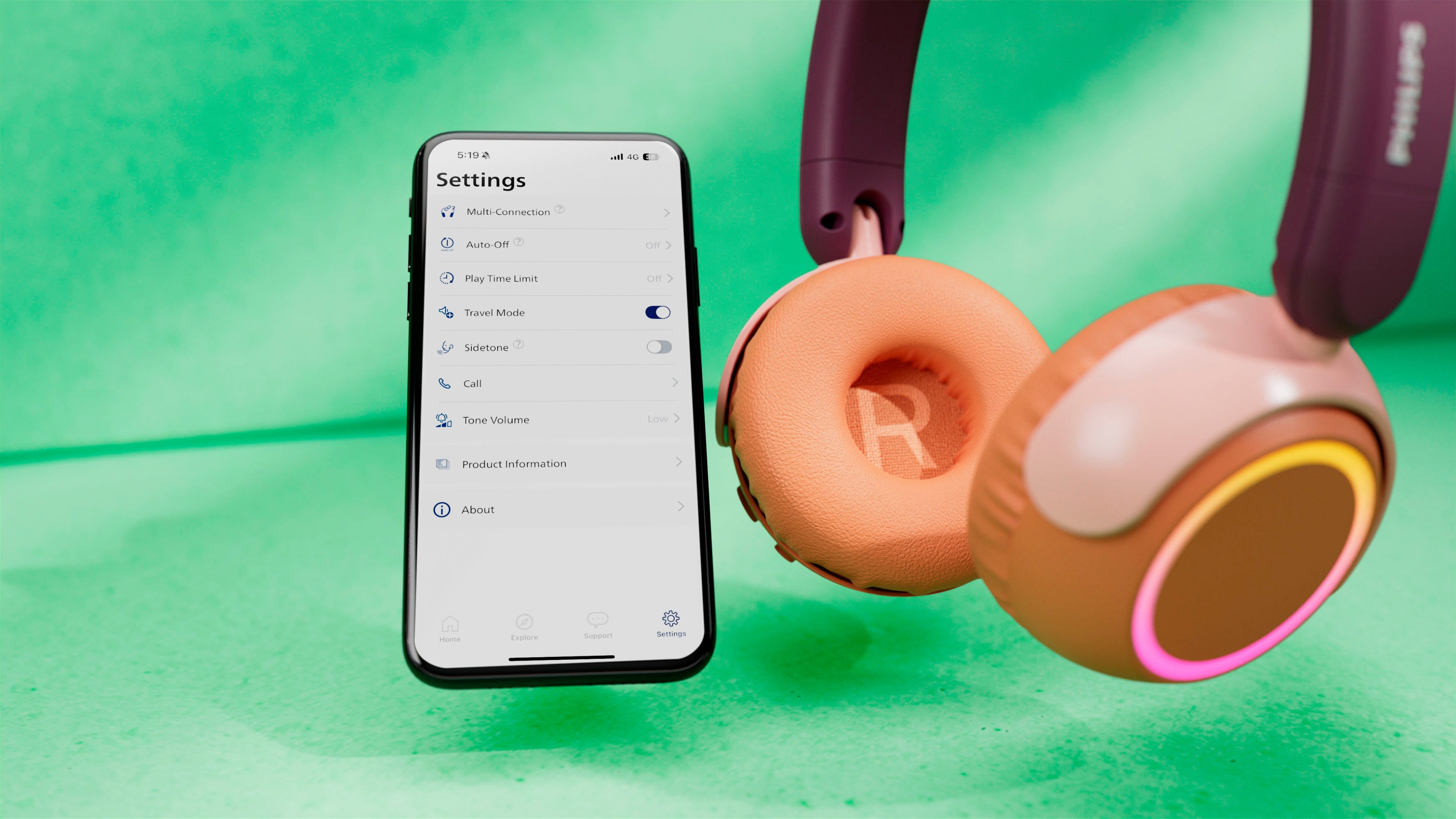 Philips Kinder koptelefoon TAK4200