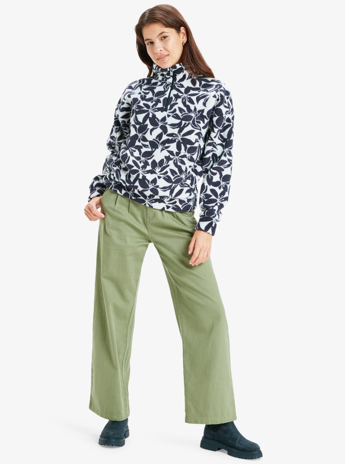 Roxy Tricot-fleecetrui Live Out Loud (1-delig)