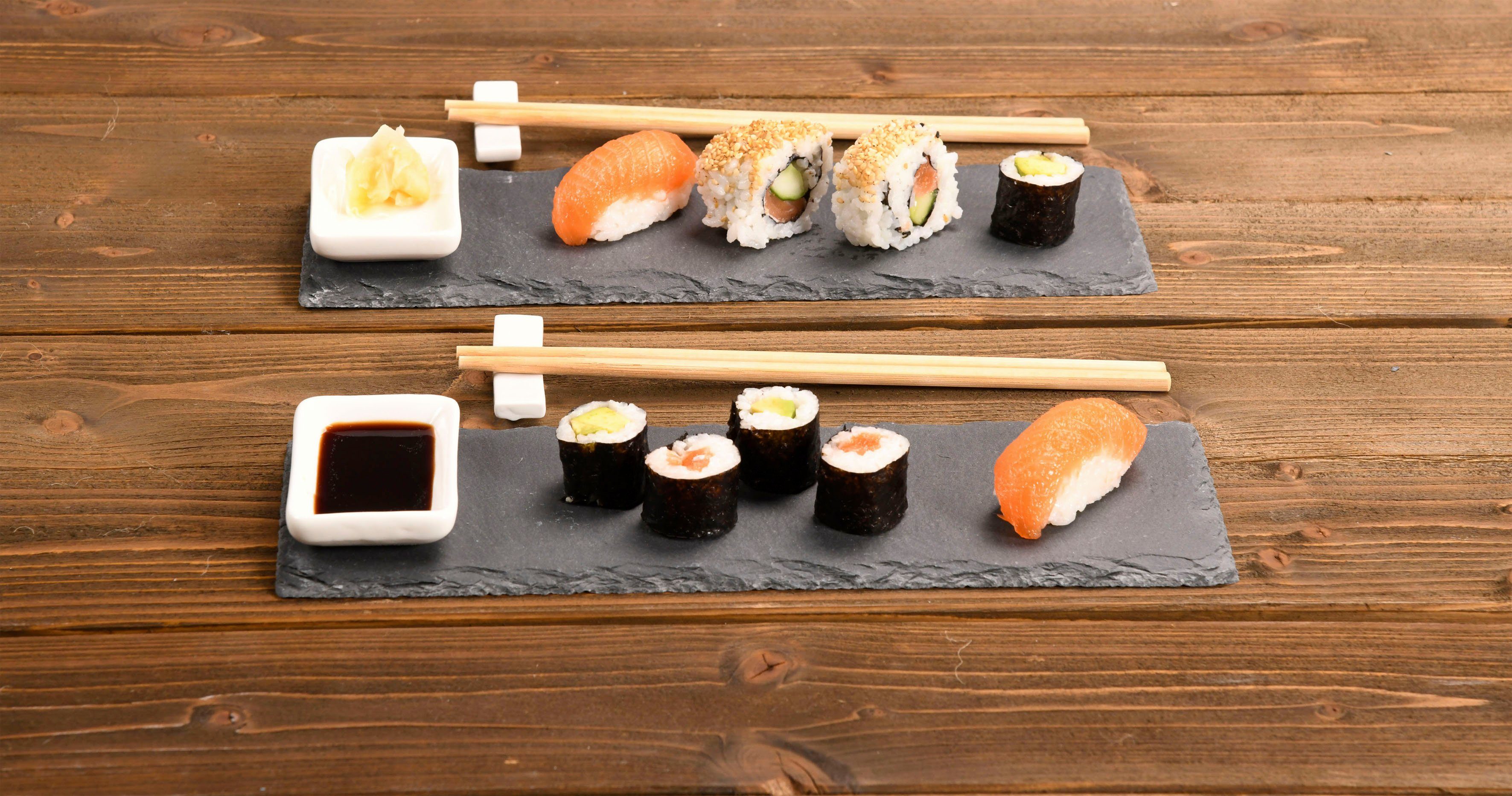 KESPER for kitchen & home Serveerblad (Sushi-set) met toebehoren (set, 8-delig)