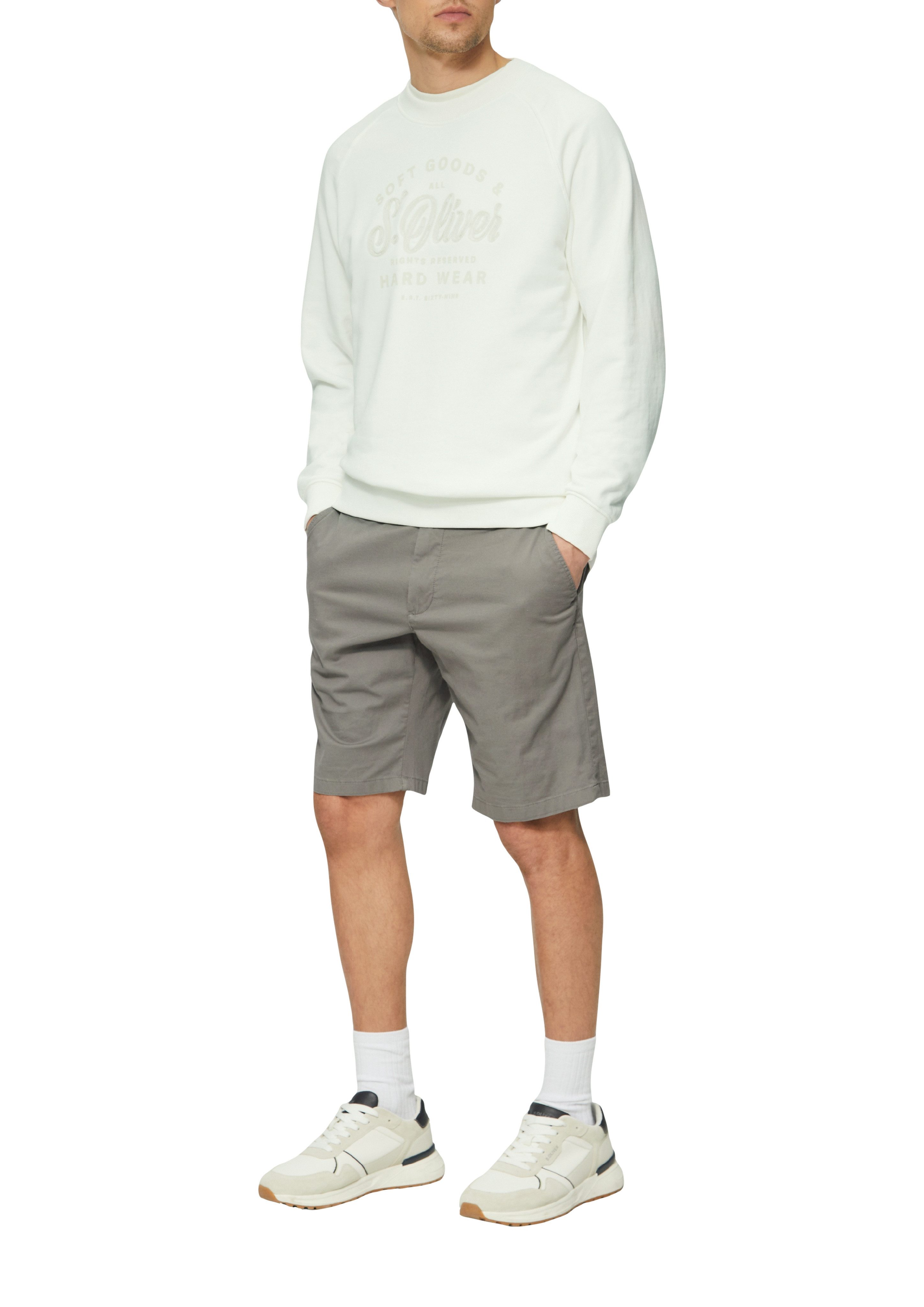 s.Oliver Sweater met logoprint
