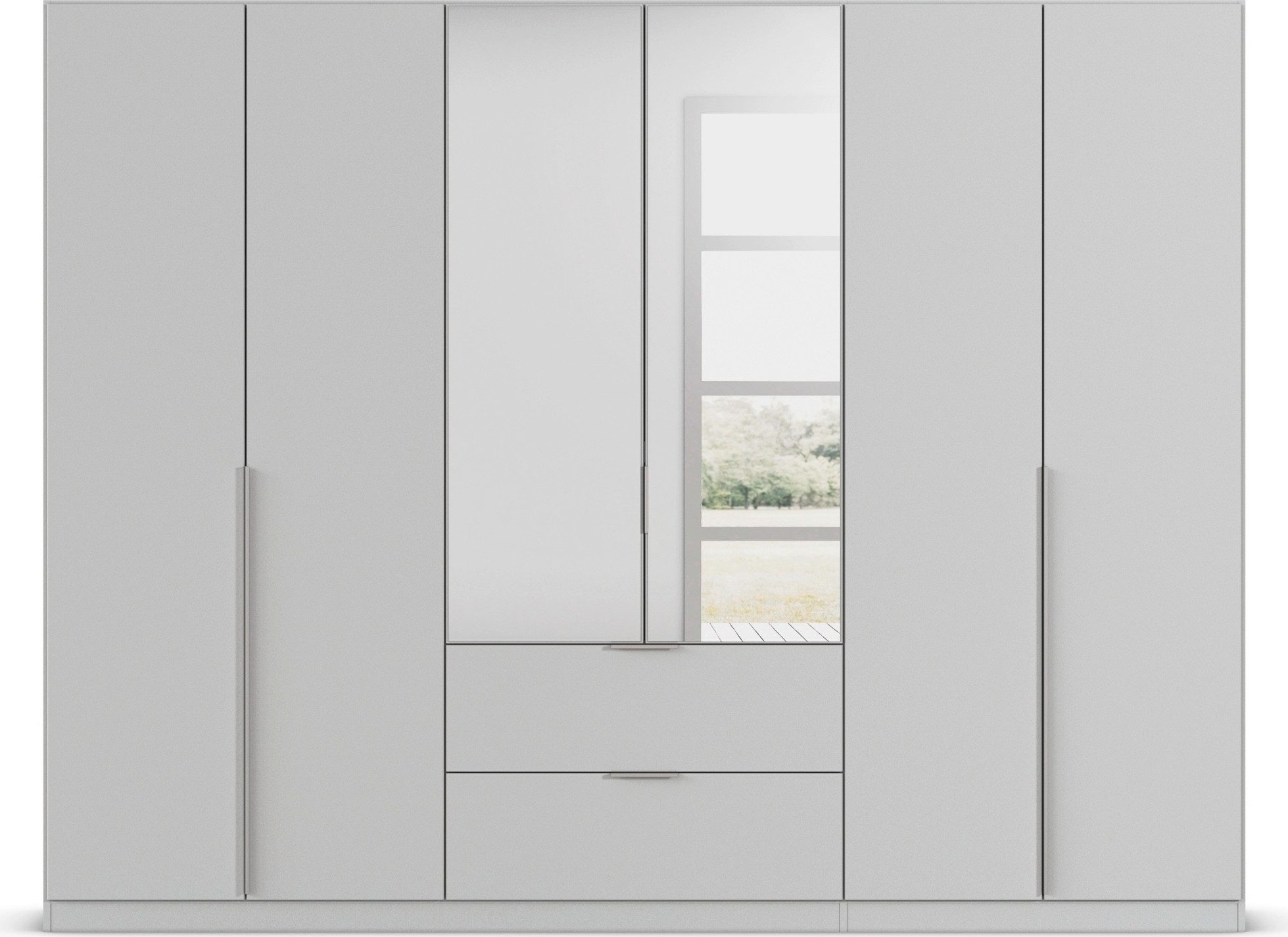 rauch Draaideurkast Kledingkast kast garderobe AGORDO met decor- of hoogglansfront
