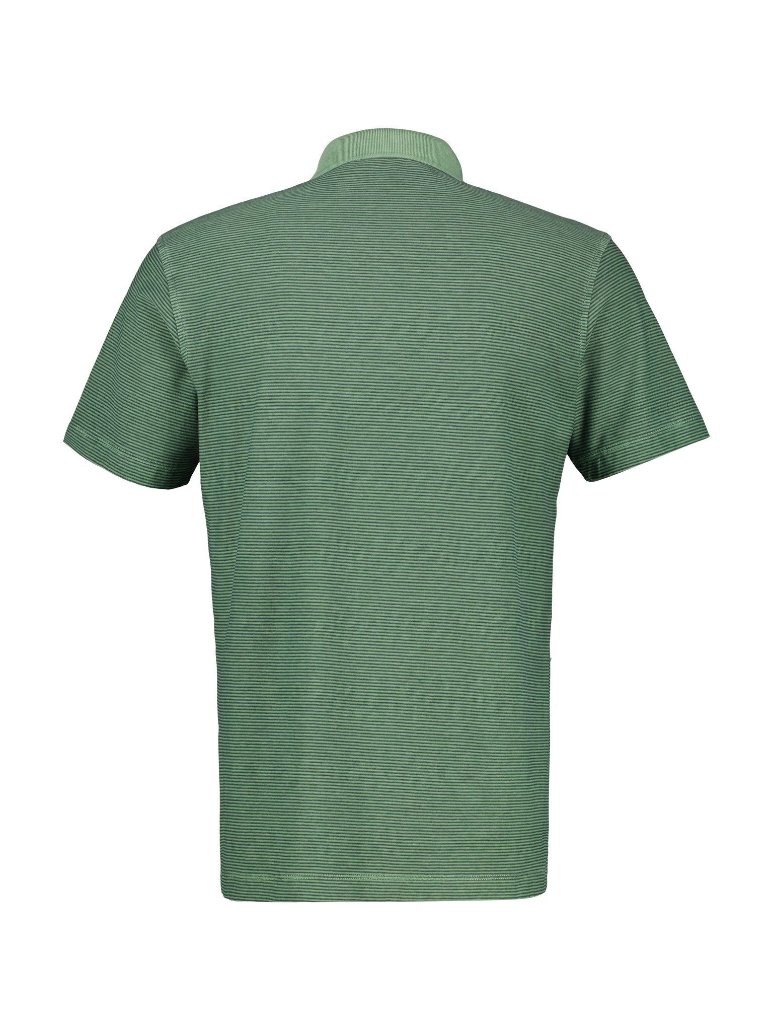 Lerros Shirt met korte mouwen met logoborduursel op borsthoogte
