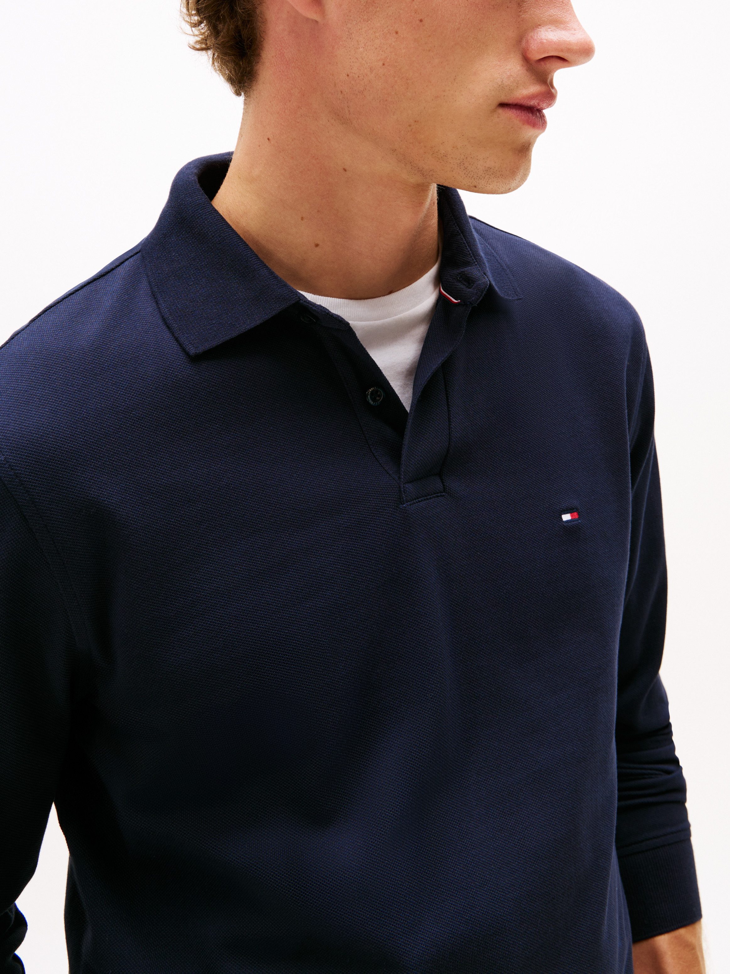 Tommy Hilfiger Poloshirt met lange mouwen 1985 REGULAR LS POLO