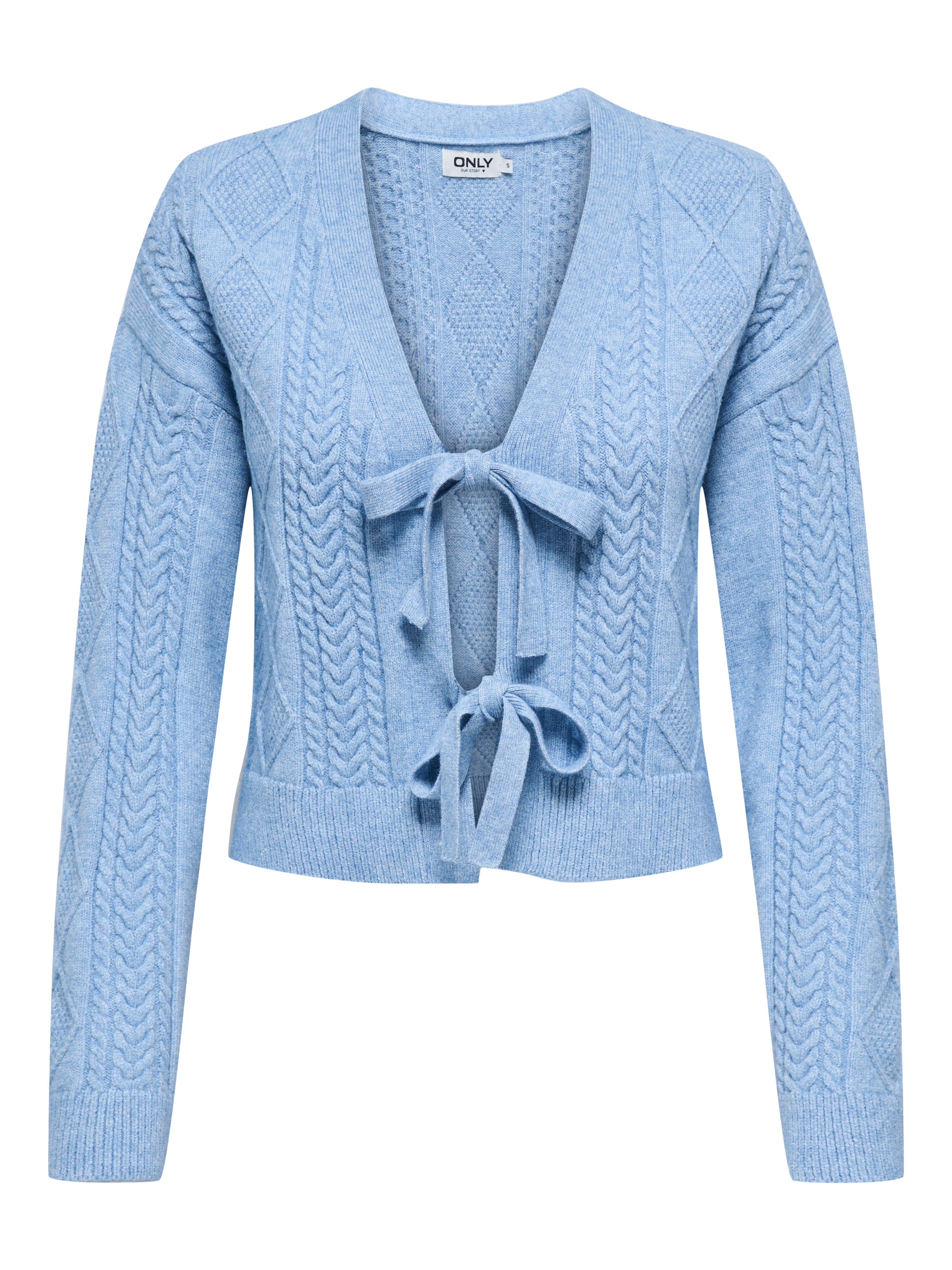 Only Vest ONLFIA LS STRING CARDIGAN KNT NCA