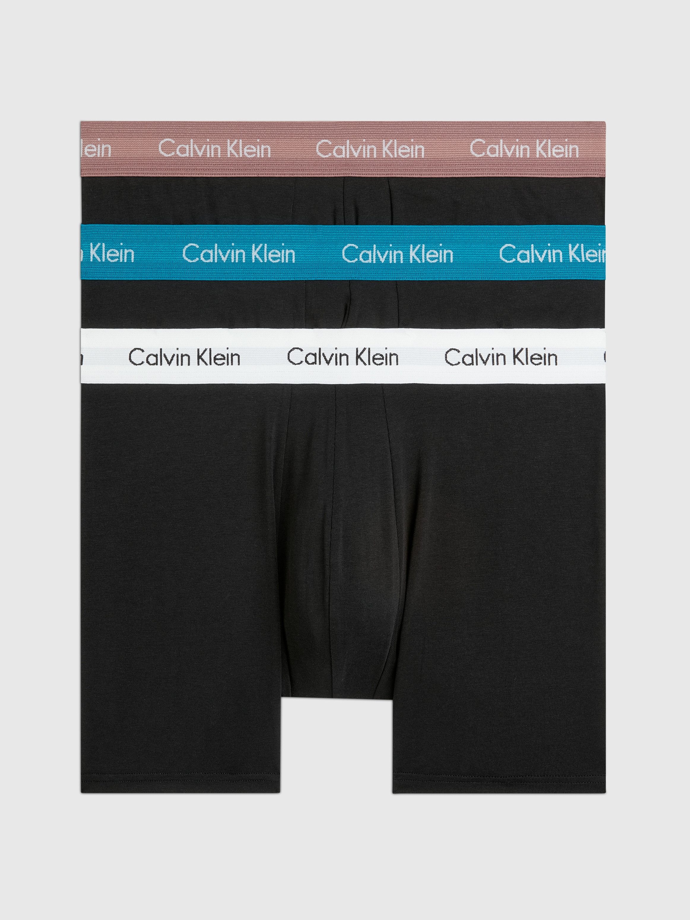 Calvin Klein Boxershort BOXER BRIEF 3PK met -logo op de elastische band (3 stuks)