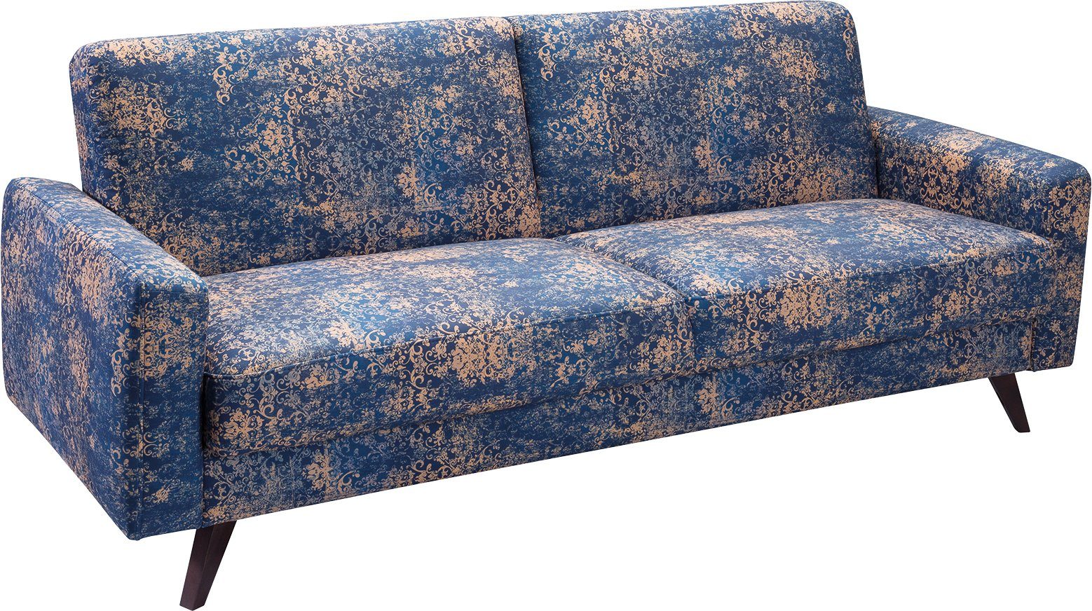 exxpo - sofa fashion 3-zitsbank Side, trendy bekledingsstof, geweldig zit- en ligcomfort, slaapbank
