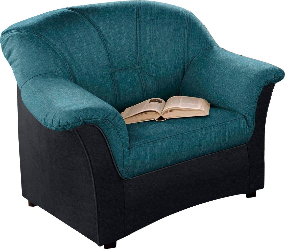 DOMO collection Fauteuil Flores naar keuze met binnenvering (niet bij microvezel primabelle®-structuur)