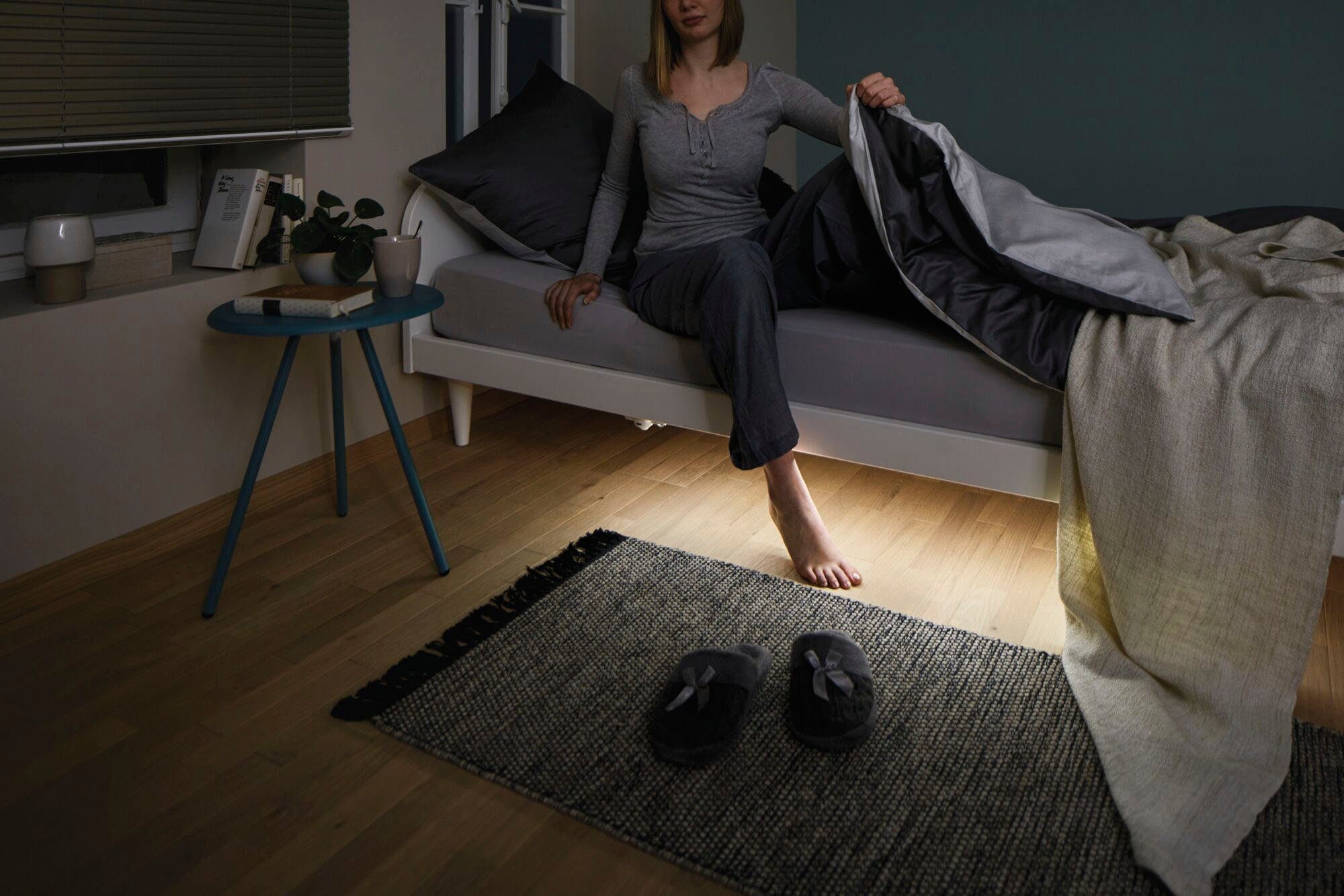 Paulmann Led-strepen MaxLED 250 Comfort Set voor Eenpersoonsbed 1m 2700K 4W 12VA Wit (1 stuk)