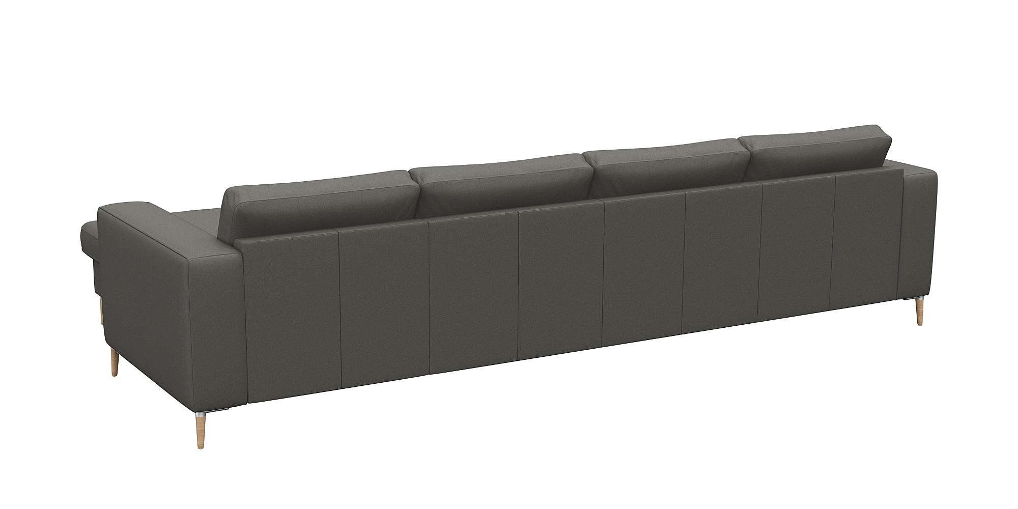 FLEXLUX Hoekbank Fiore, super zitcomfort door koudschuim in de zitting, L-vorm