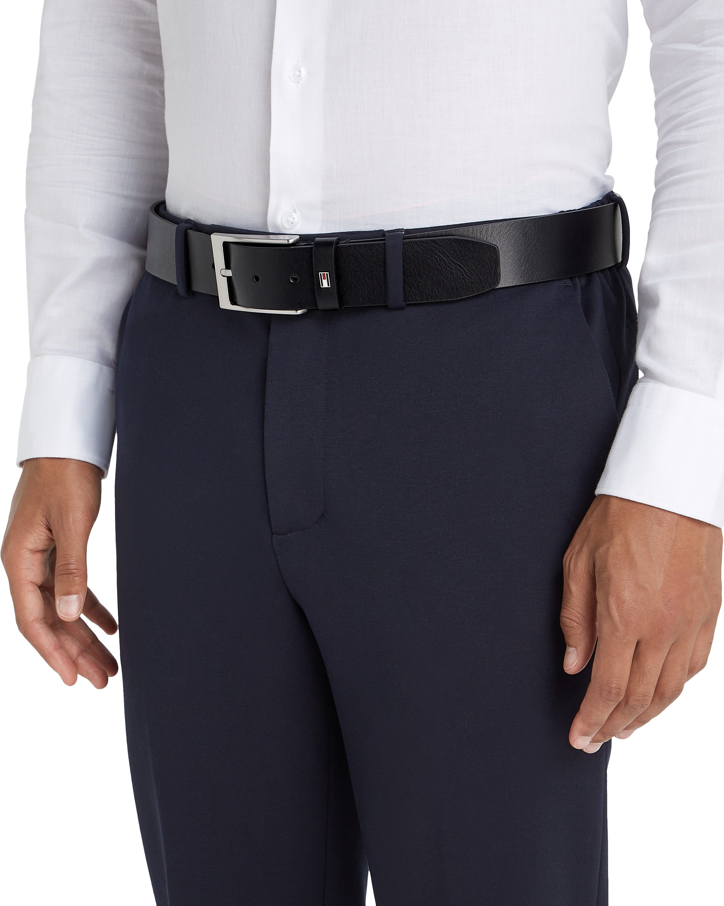 Tommy Hilfiger Leren riem LAYTON 4.0 In grootte verstelbaar