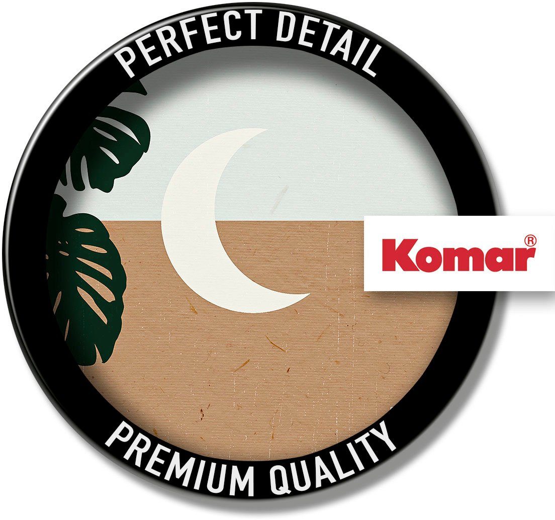 Komar Wanddecoratie Silence Crescent Moon Wanddecoratie - zonder lijst (1 stuk)
