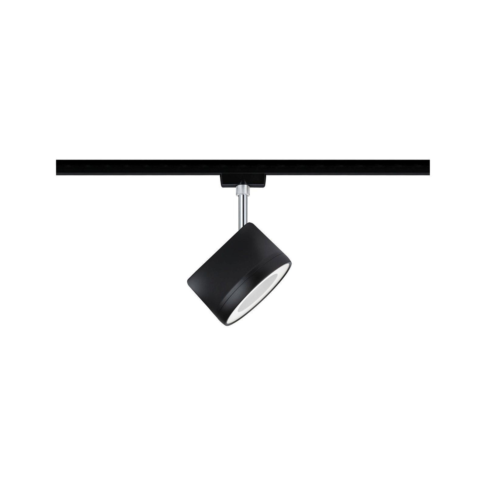 Paulmann Railsysteem-lampen URail rail spot Arena 860lm 14W 4000K 230V Zwart mat, Chroom (1-delig)