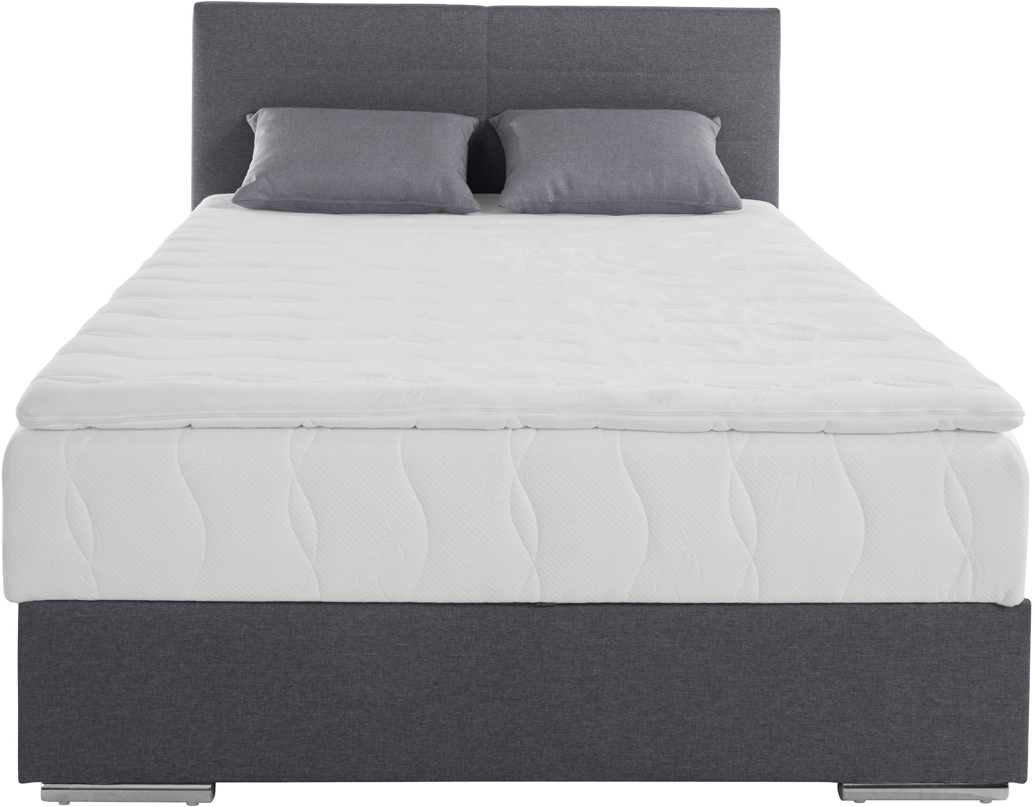 COTTA Boxspring Tom met bedkist, topmatras en sierkussen